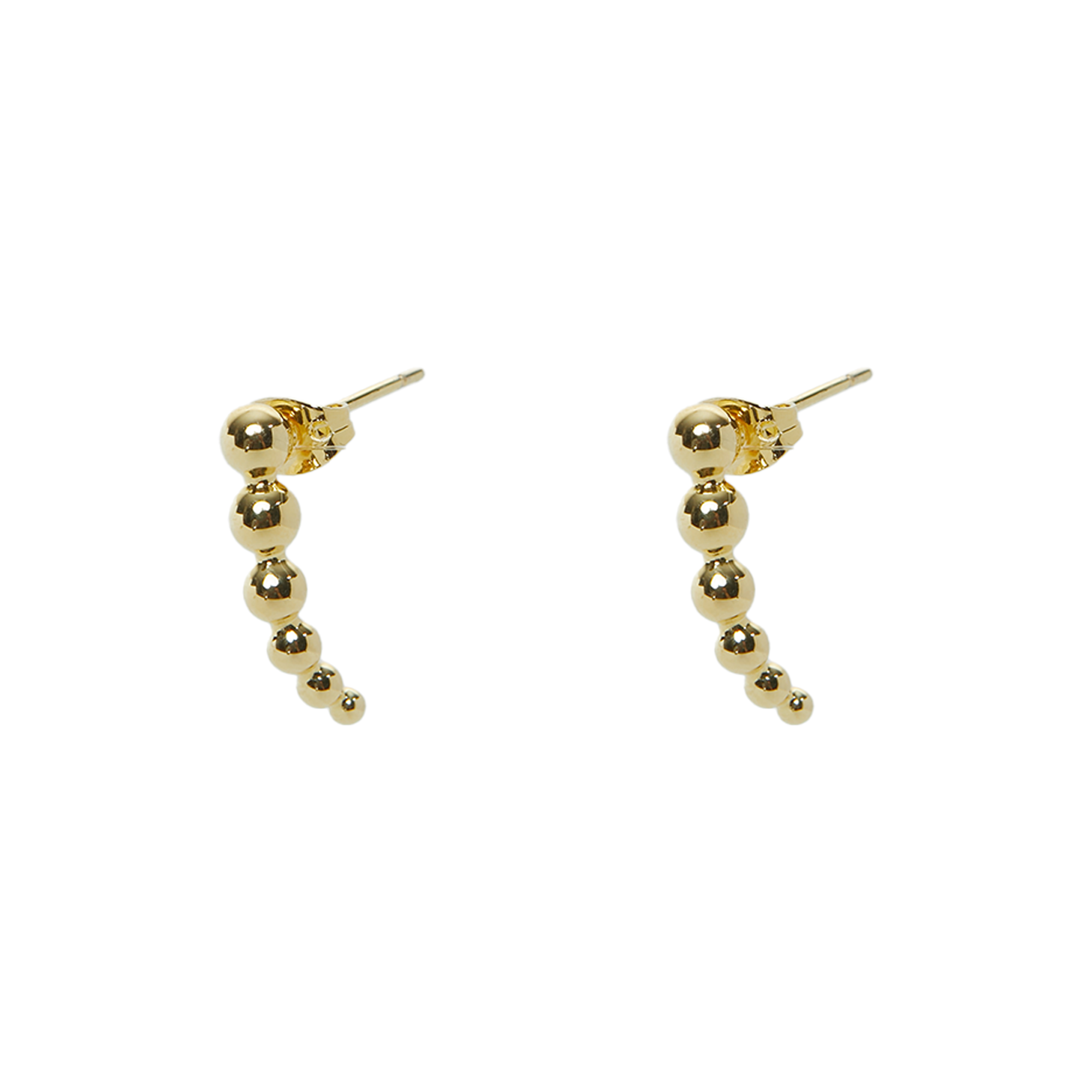 THE GRADUATED BALL EARRING