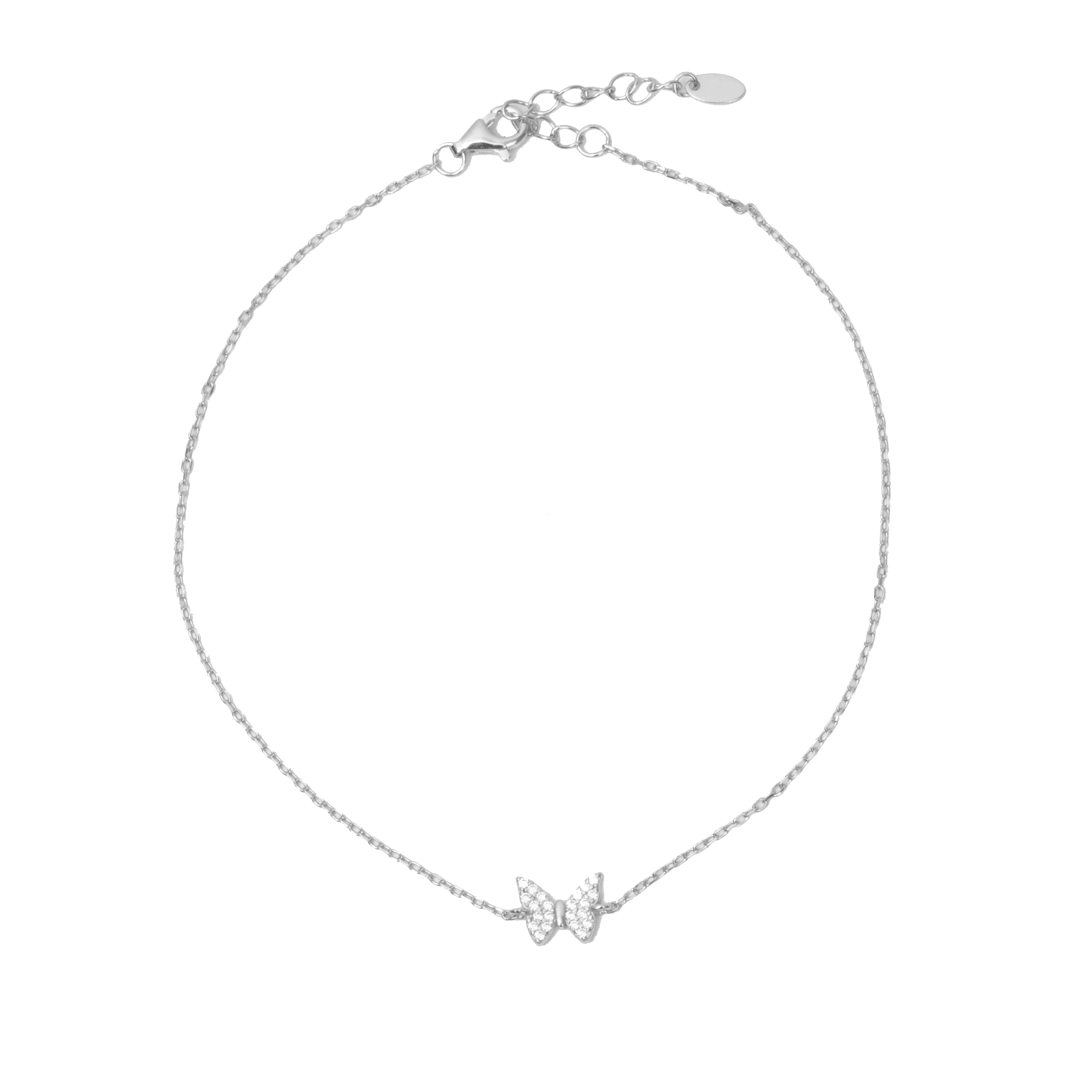 THE CZ BUTTERFLY ANKELT