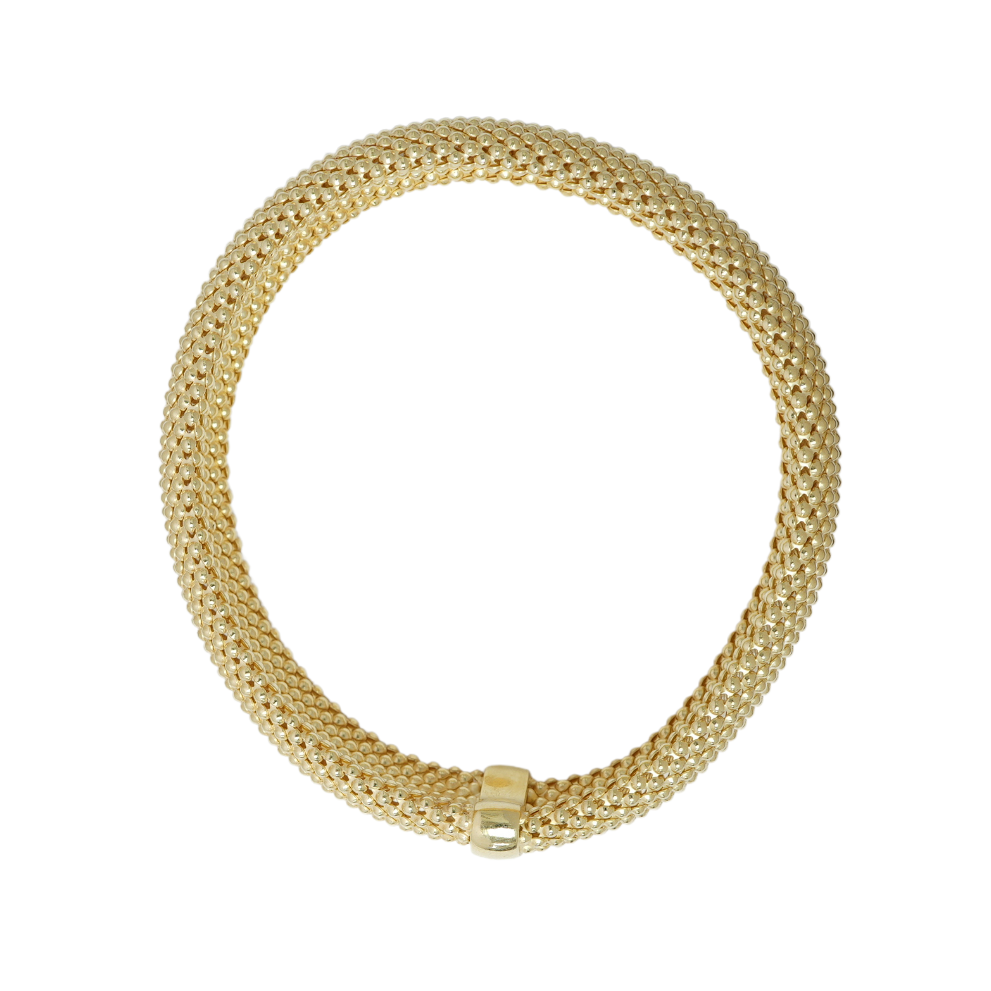 THE WIDE MIRA MESH BRACELET