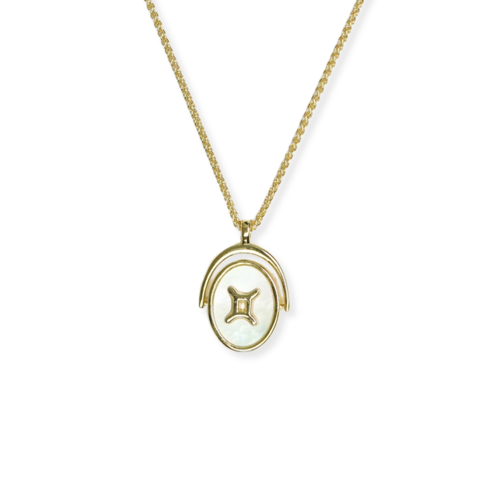 THE ZODIAC SPINNER NECKLACE