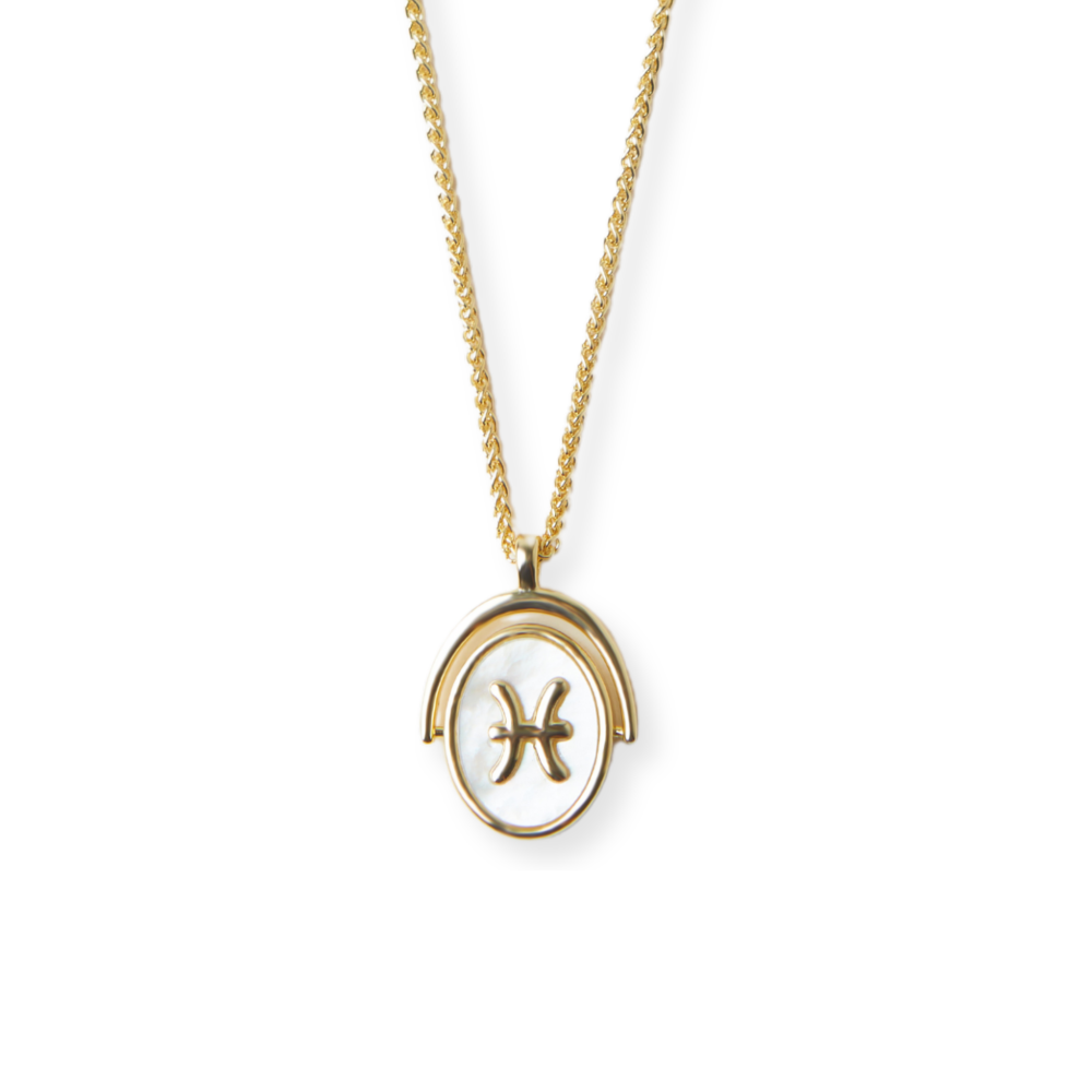 THE ZODIAC SPINNER NECKLACE