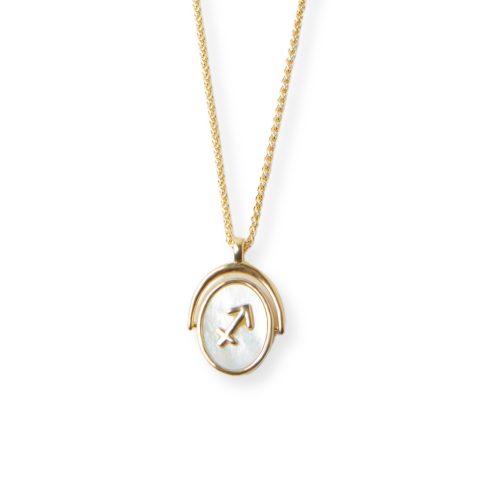 THE ZODIAC SPINNER NECKLACE
