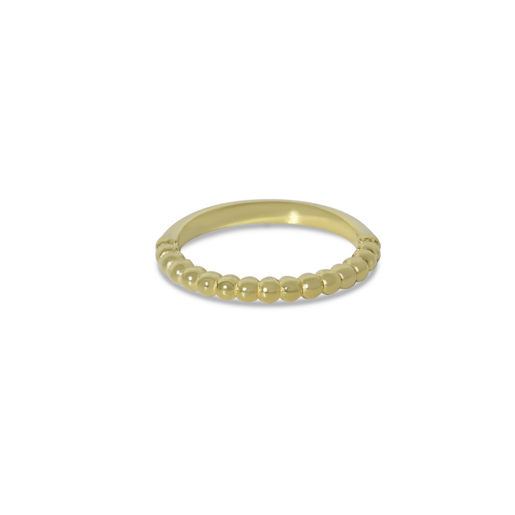 BEADED STACKABLE RING