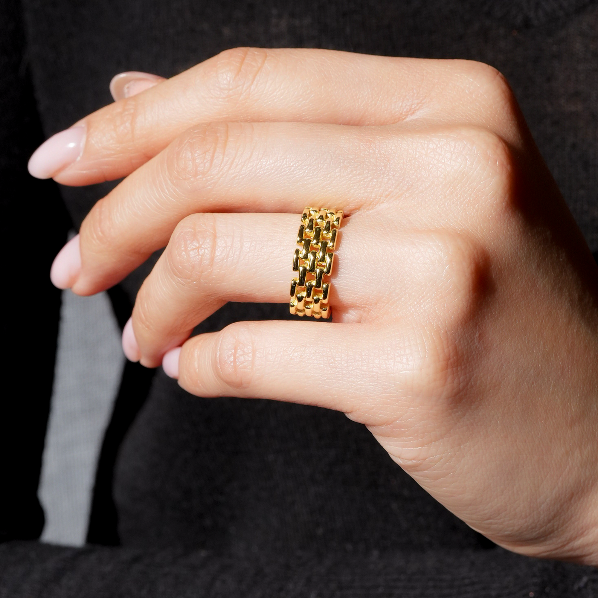 THICK PANTHERA RING