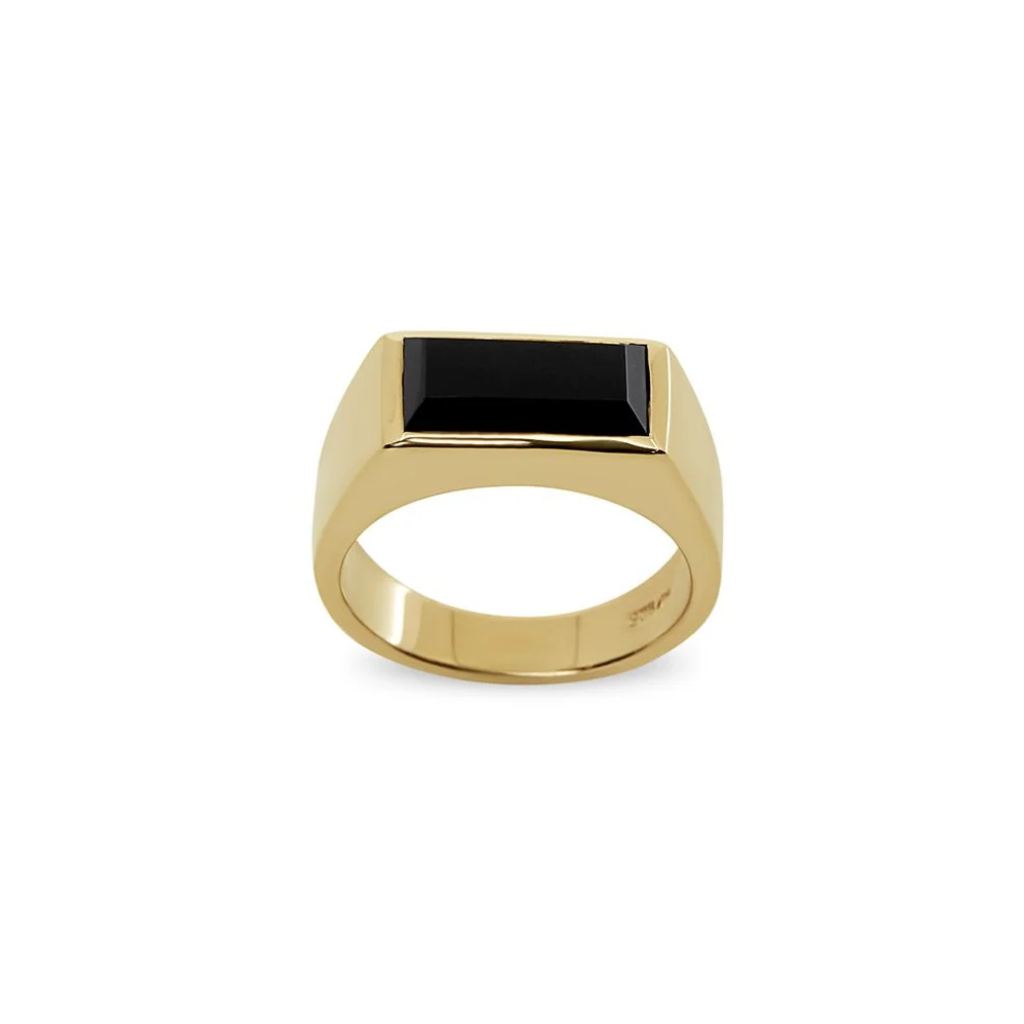 THE ONYX RECTANGLE RING
