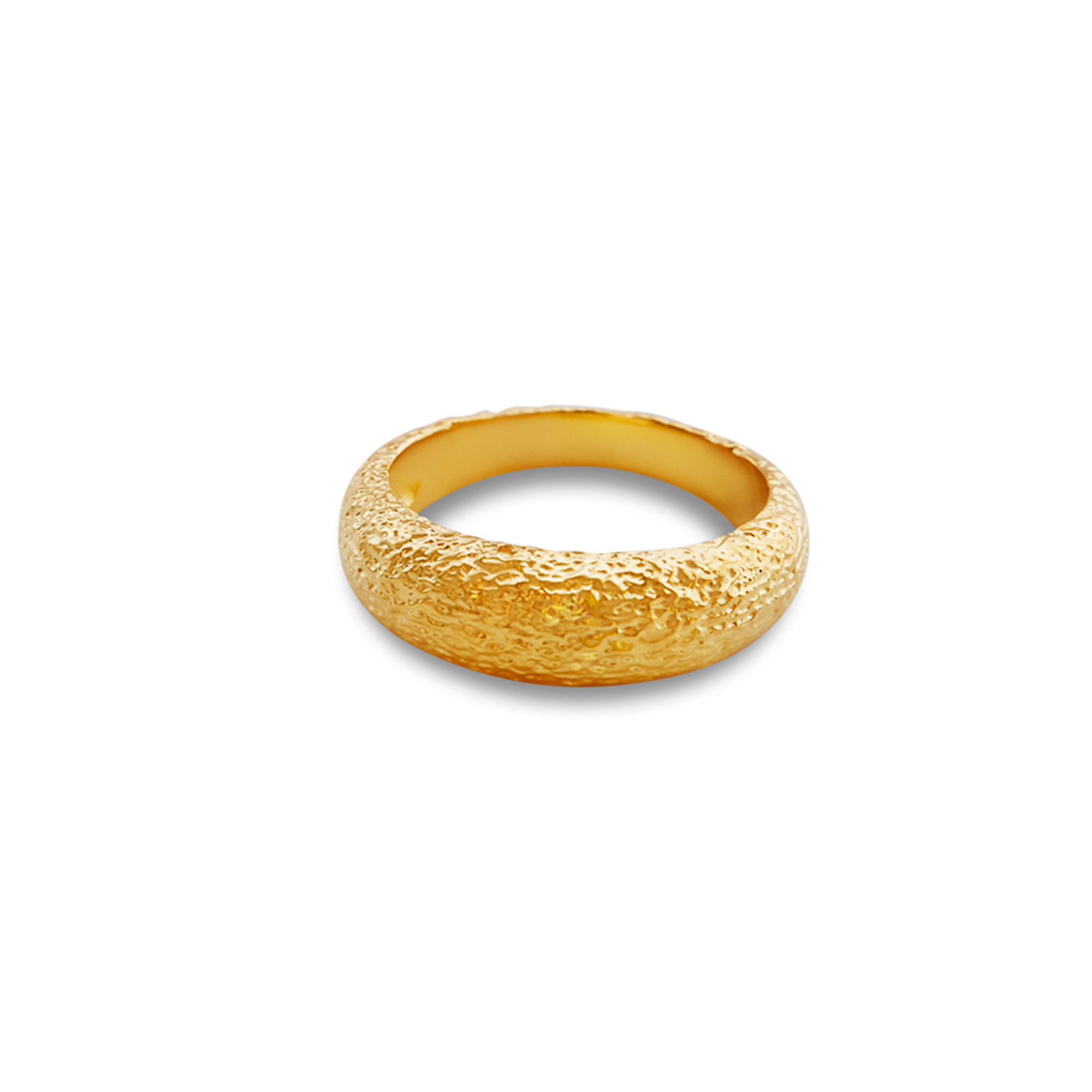 SANDBLASTED WIDE BAND