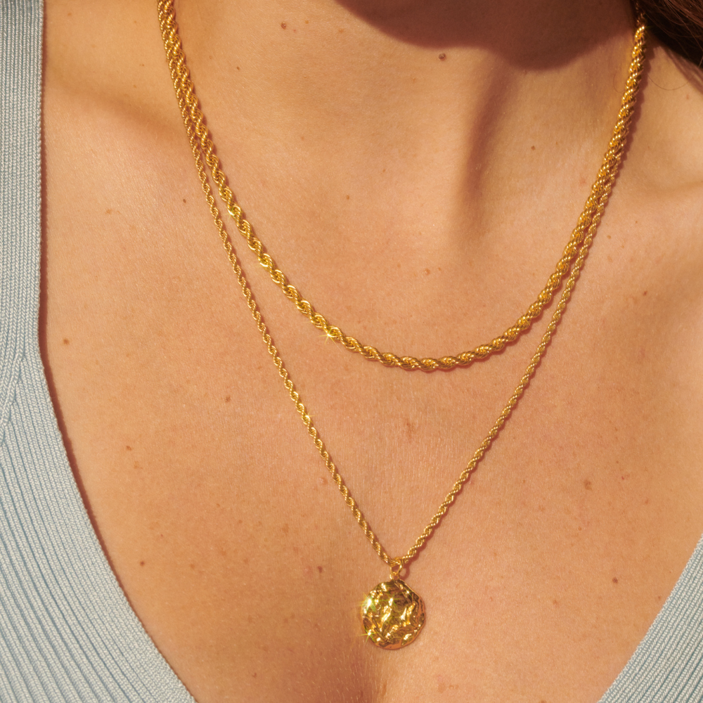 THE TEXTURED BIRD PENDANT NECKLACE (EMILY DIDONATO X ARGENTO VIVO)