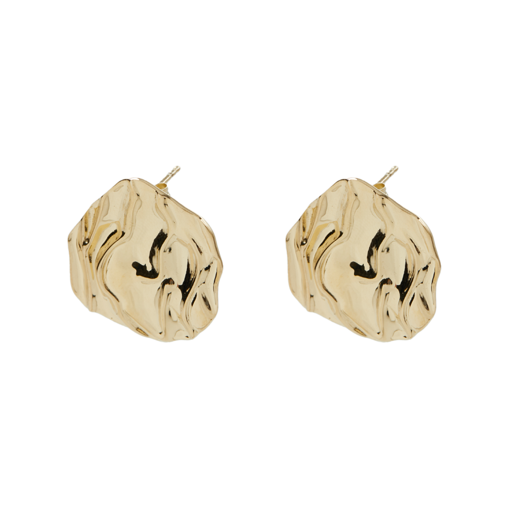 THE RUFFLE POST EARRING