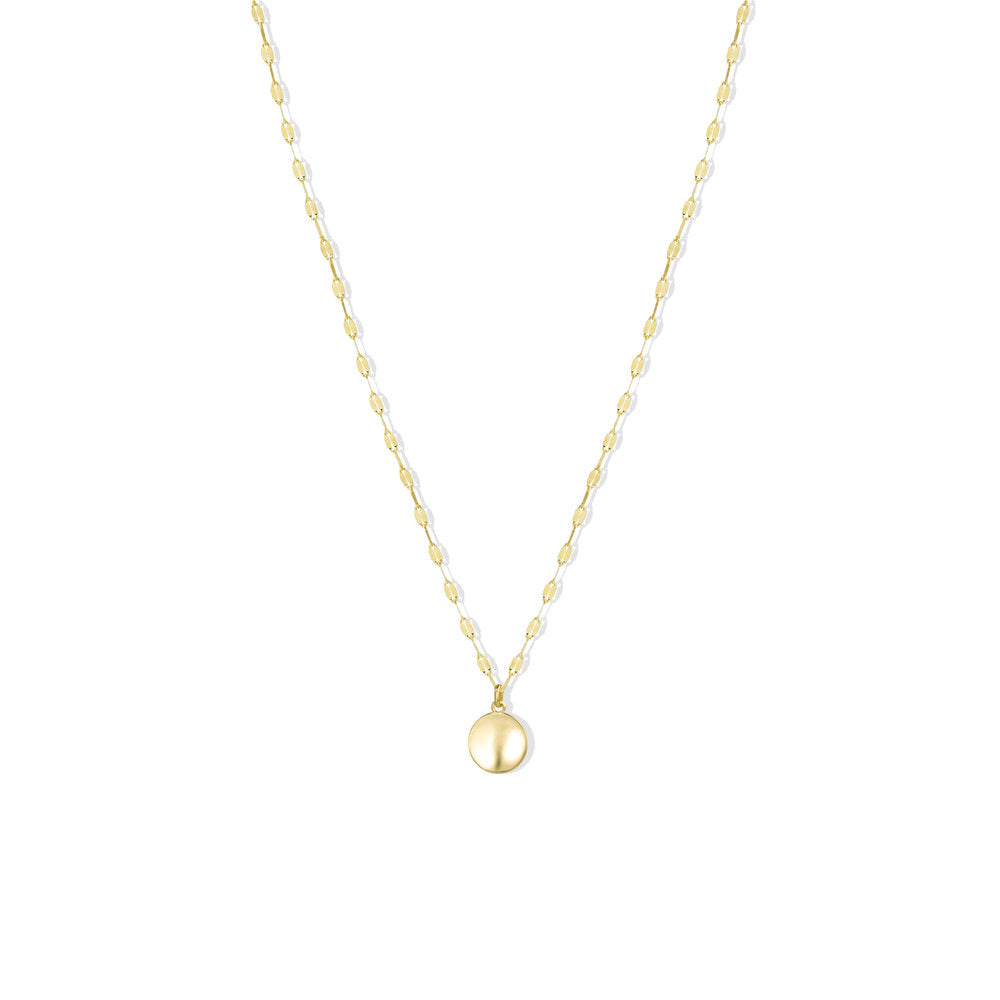 ROUND PENDANT NECKLACE