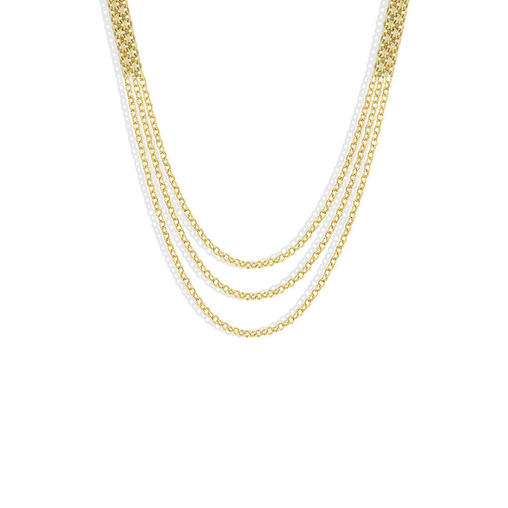 ARGENTO VIVO Layered Coin Necklace