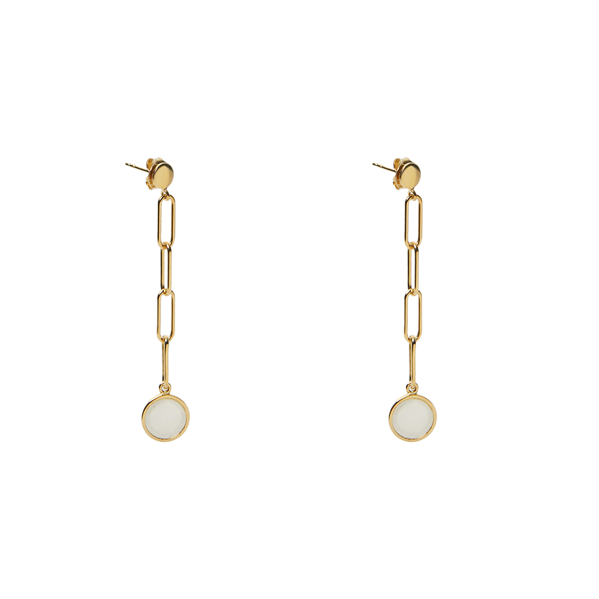 THE MOP LINK DROP EARRING