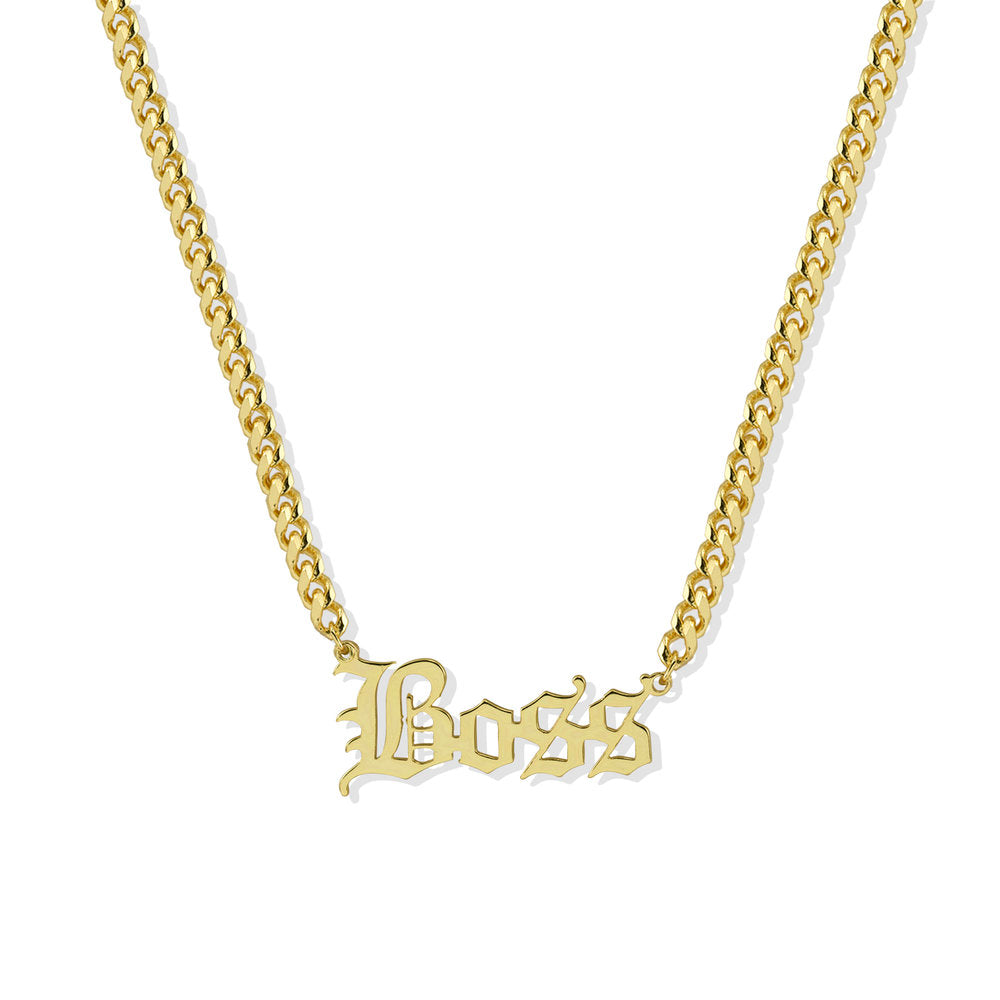GOTHIC BOSS NECKLACE