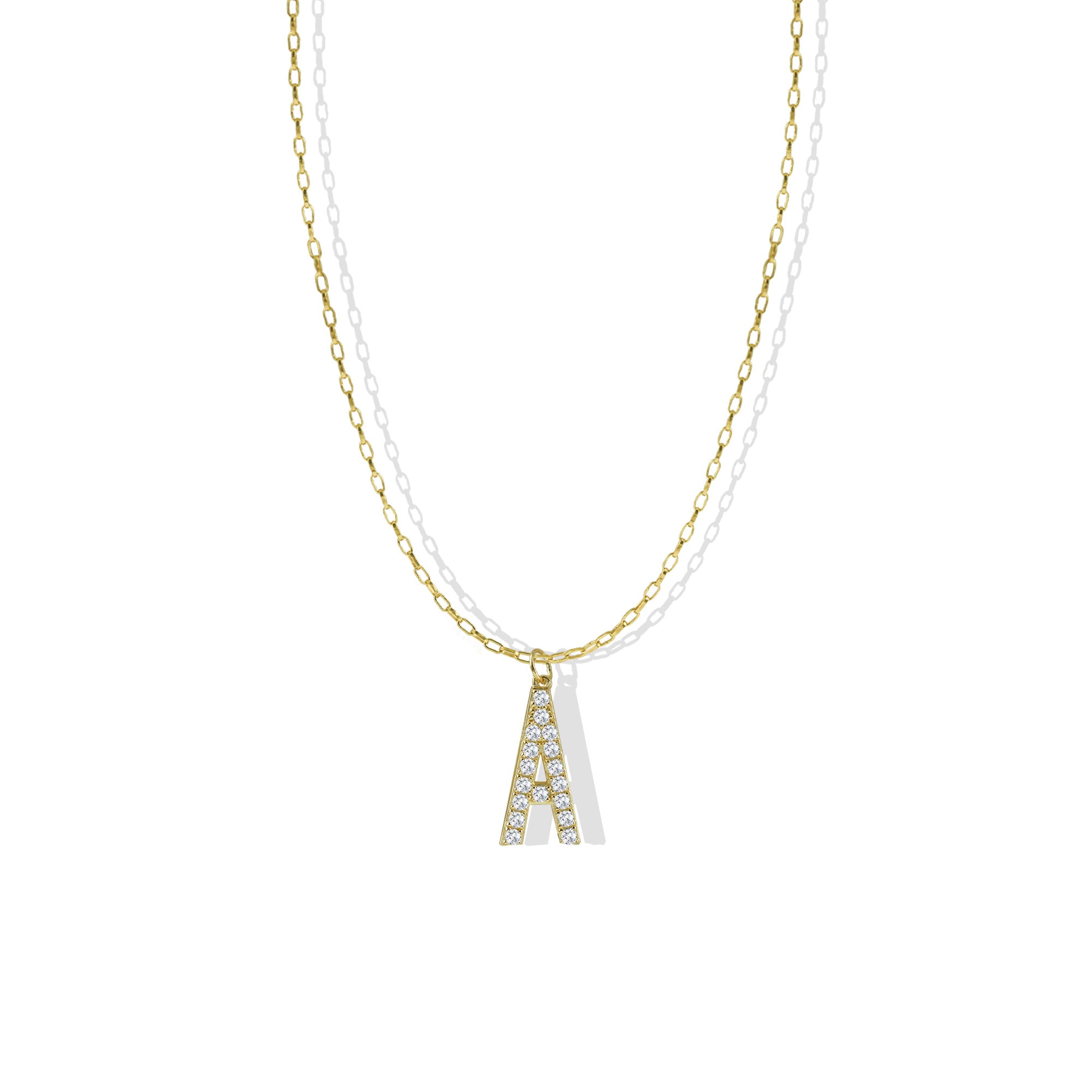 Argento vivo on sale initial necklace