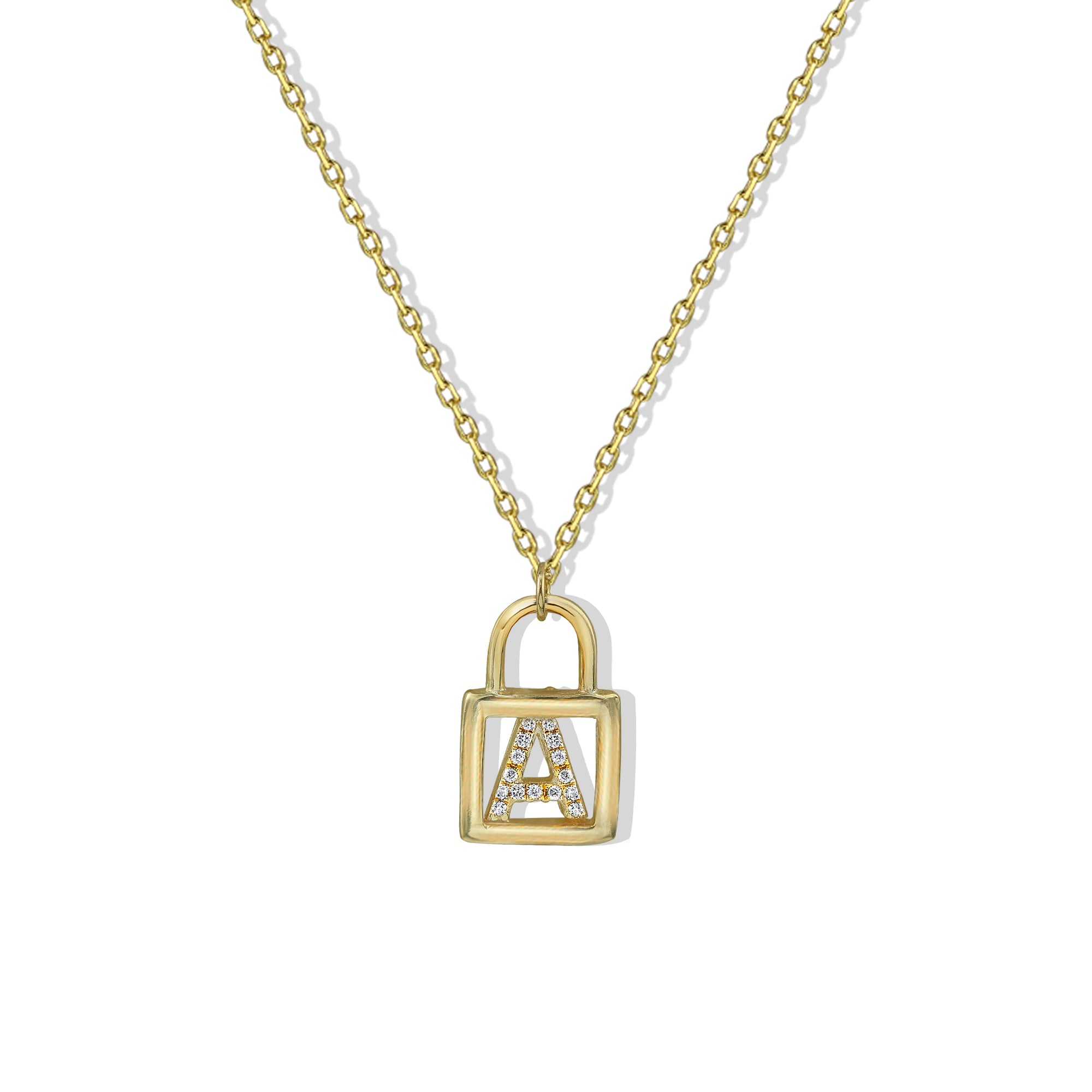 THE INITIAL LOCKET NECKLACE