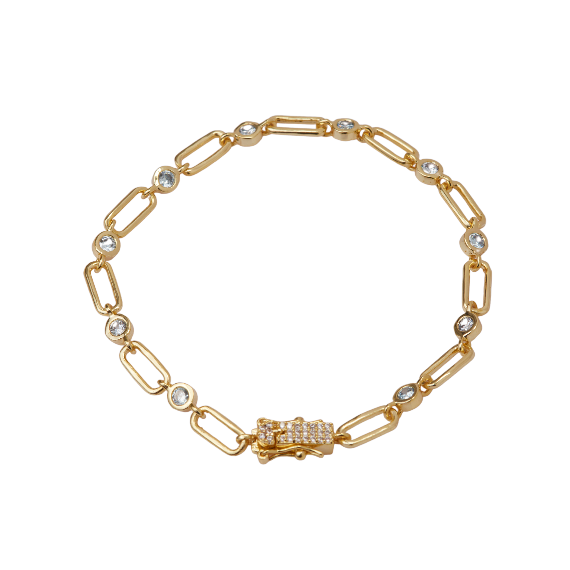 THE CZ CLIP BRACELET