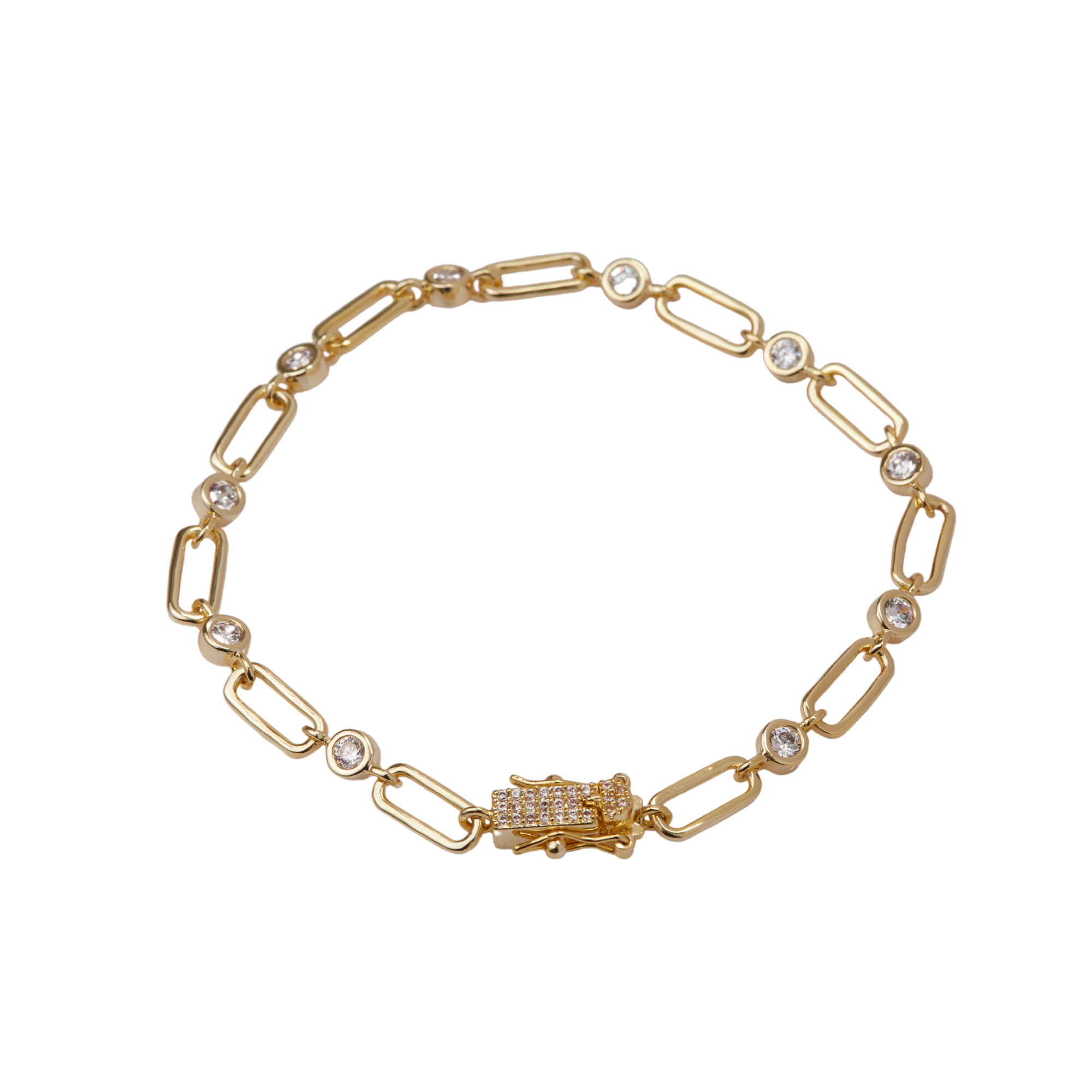 THE CZ CLIP BRACELET