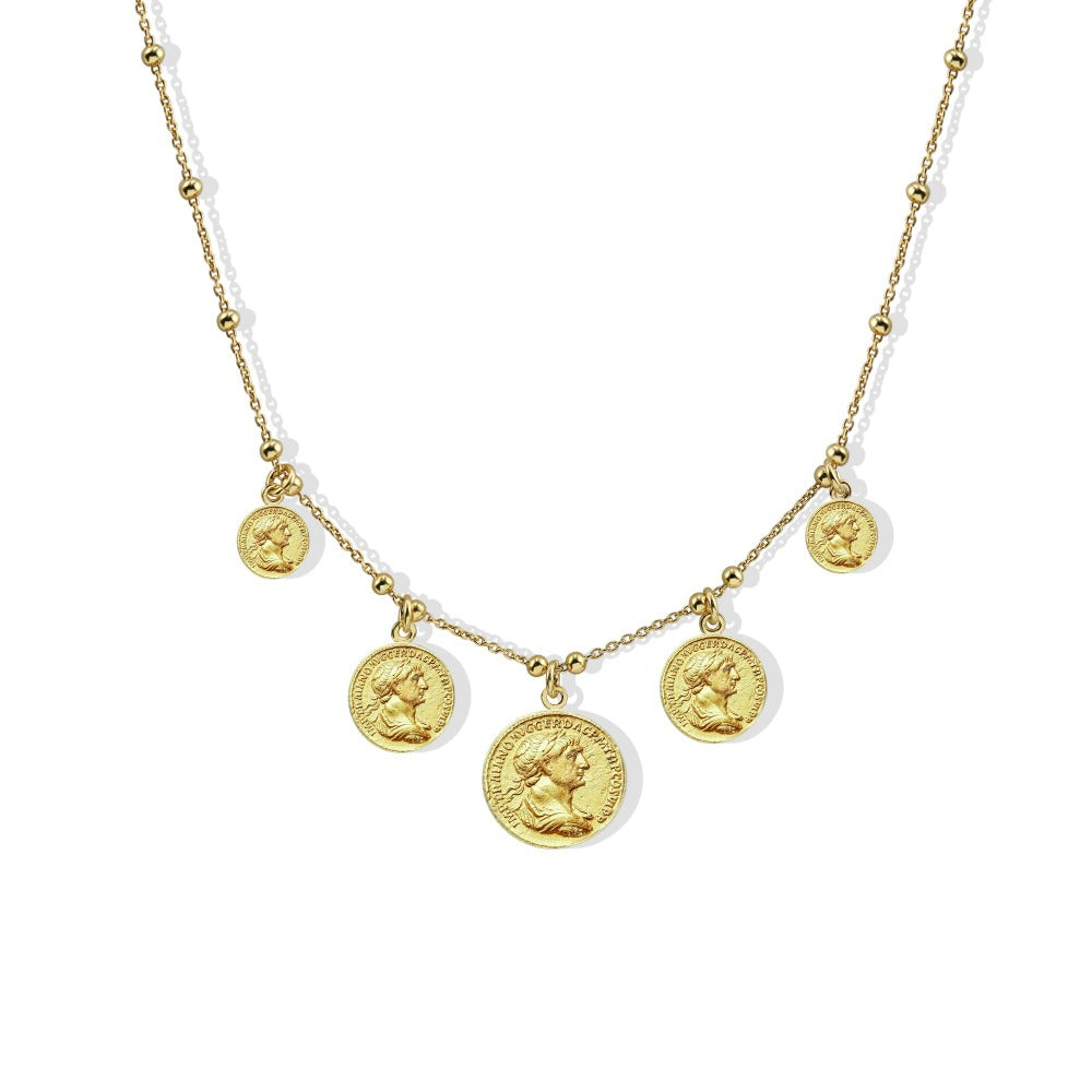 THE GRECIAN COIN NECKLACE