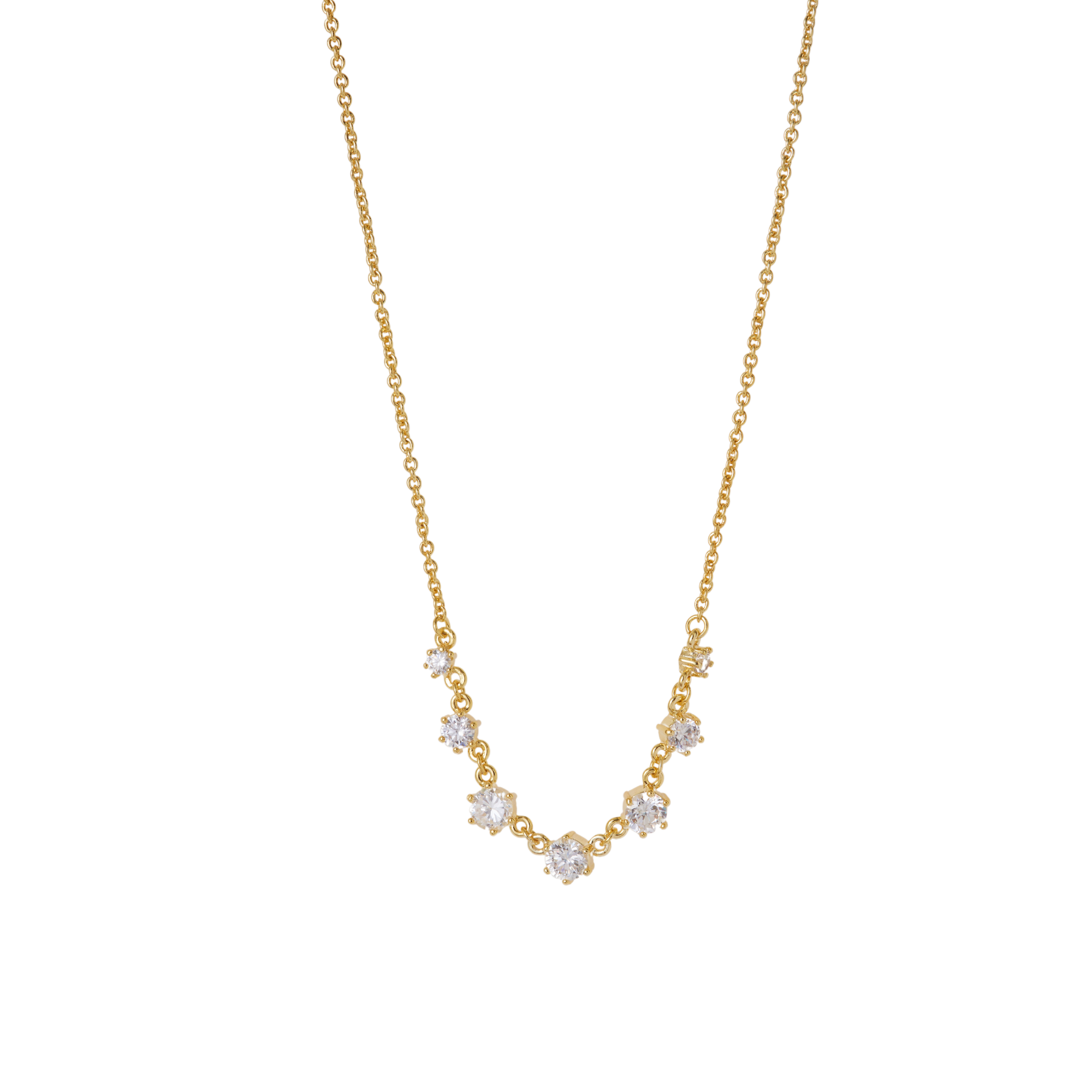 THE CZ ROSE NECKLACE