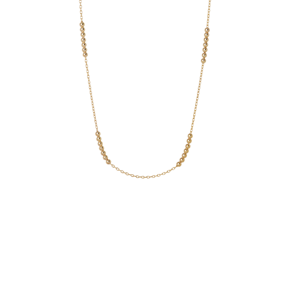 THE BEADED CABLE CHAIN NECKLACE