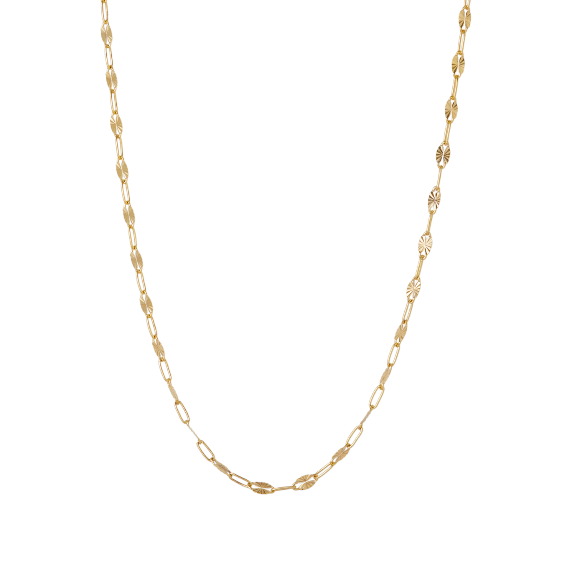 THE OVAL CLIP CHAIN NECKLACE