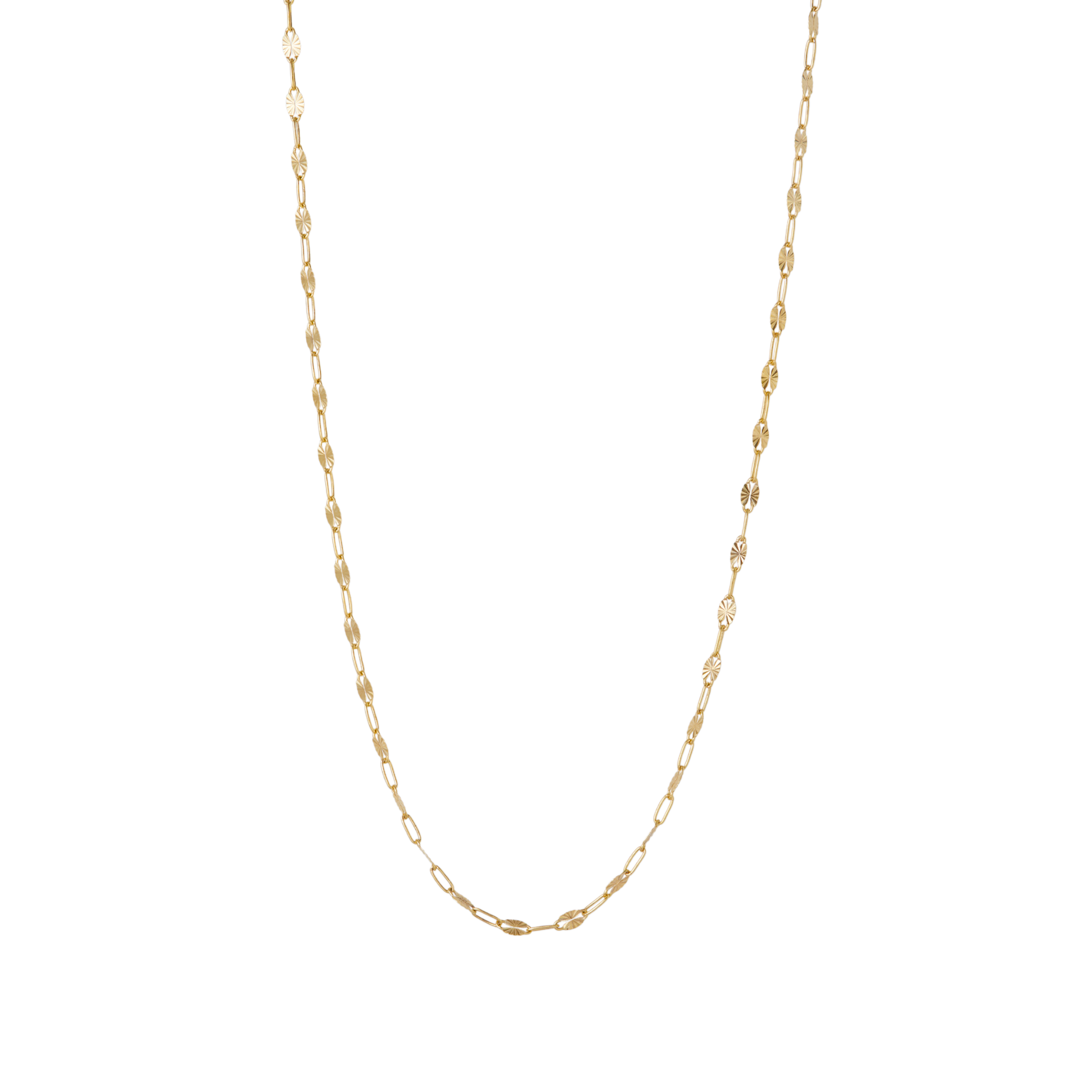THE OVAL CLIP CHAIN NECKLACE