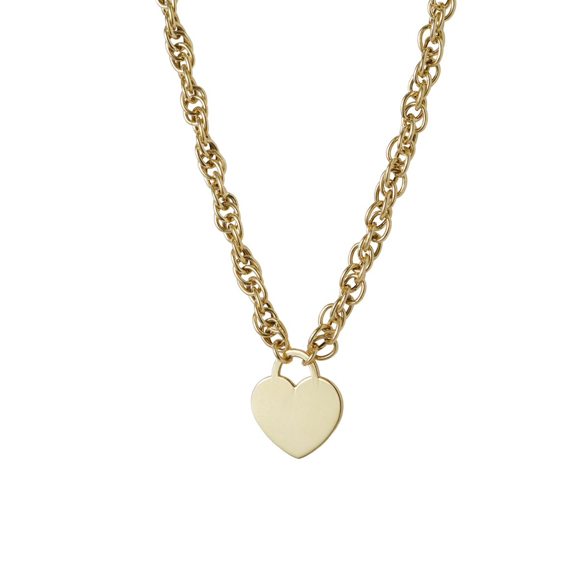 THE HEART LINK NECKLACE