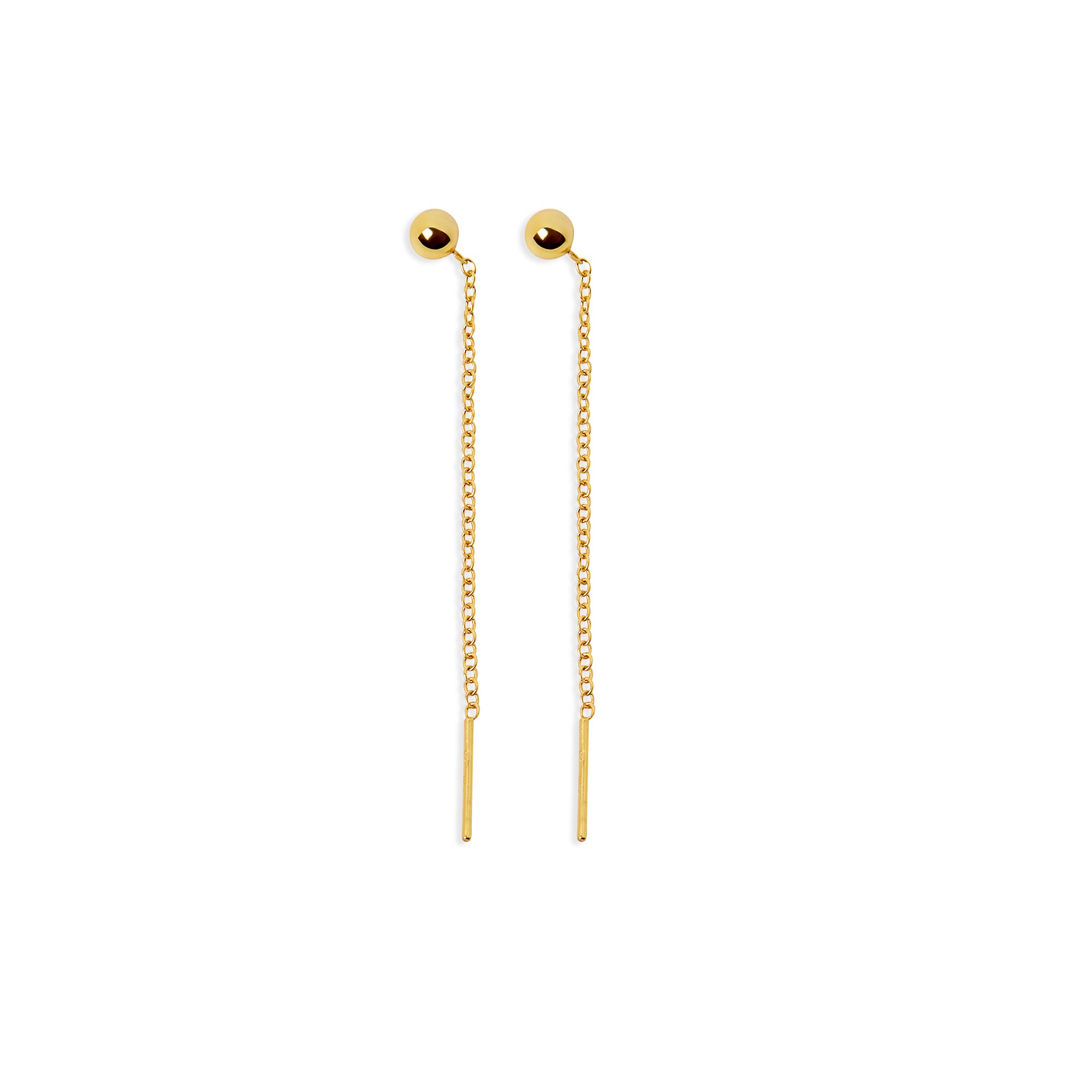 THE BELLA THREADER EARRING