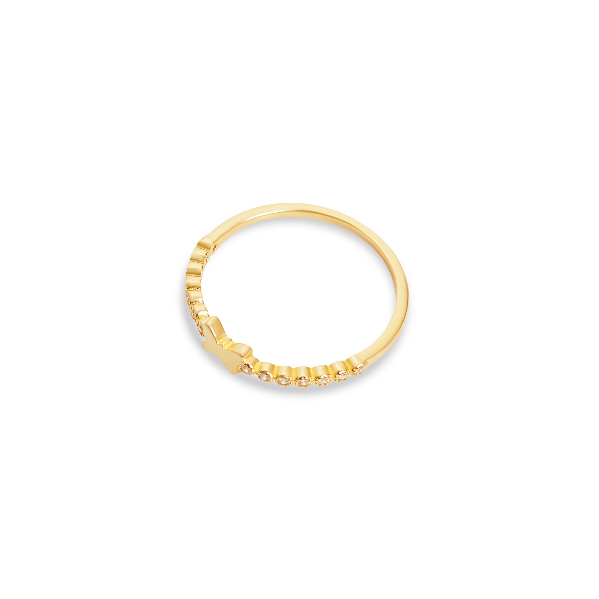 THE BUTTERFLY CZ RING