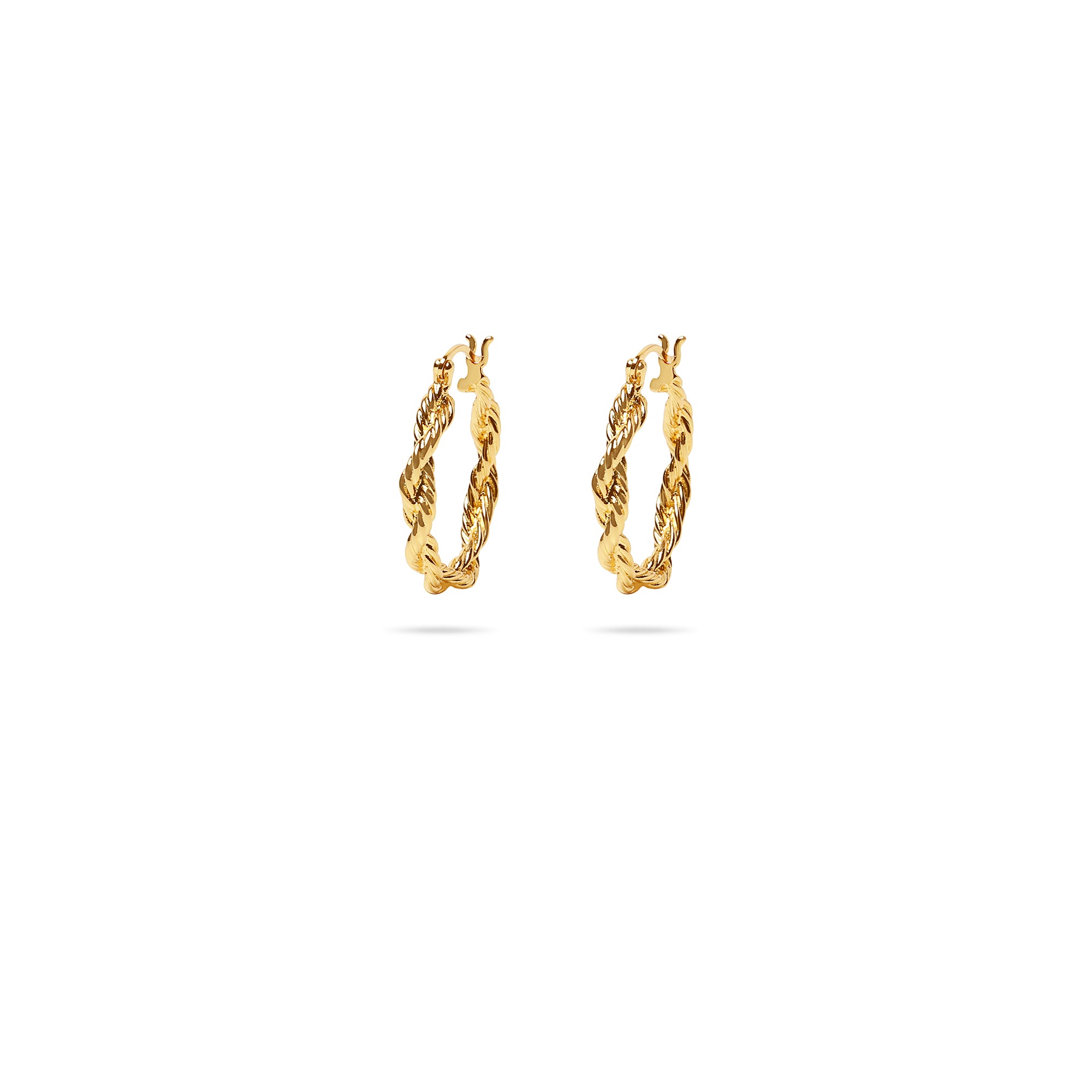 THE TEXTURED ROPE EARRINGS (EMILY DIDONATO X ARGENTO VIVO)