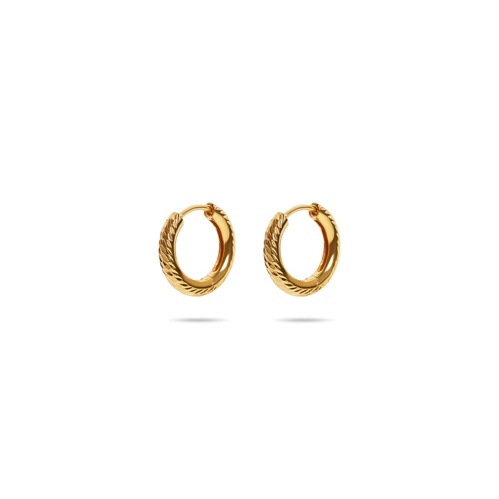 THE SMALL TEXTURED HOOP
