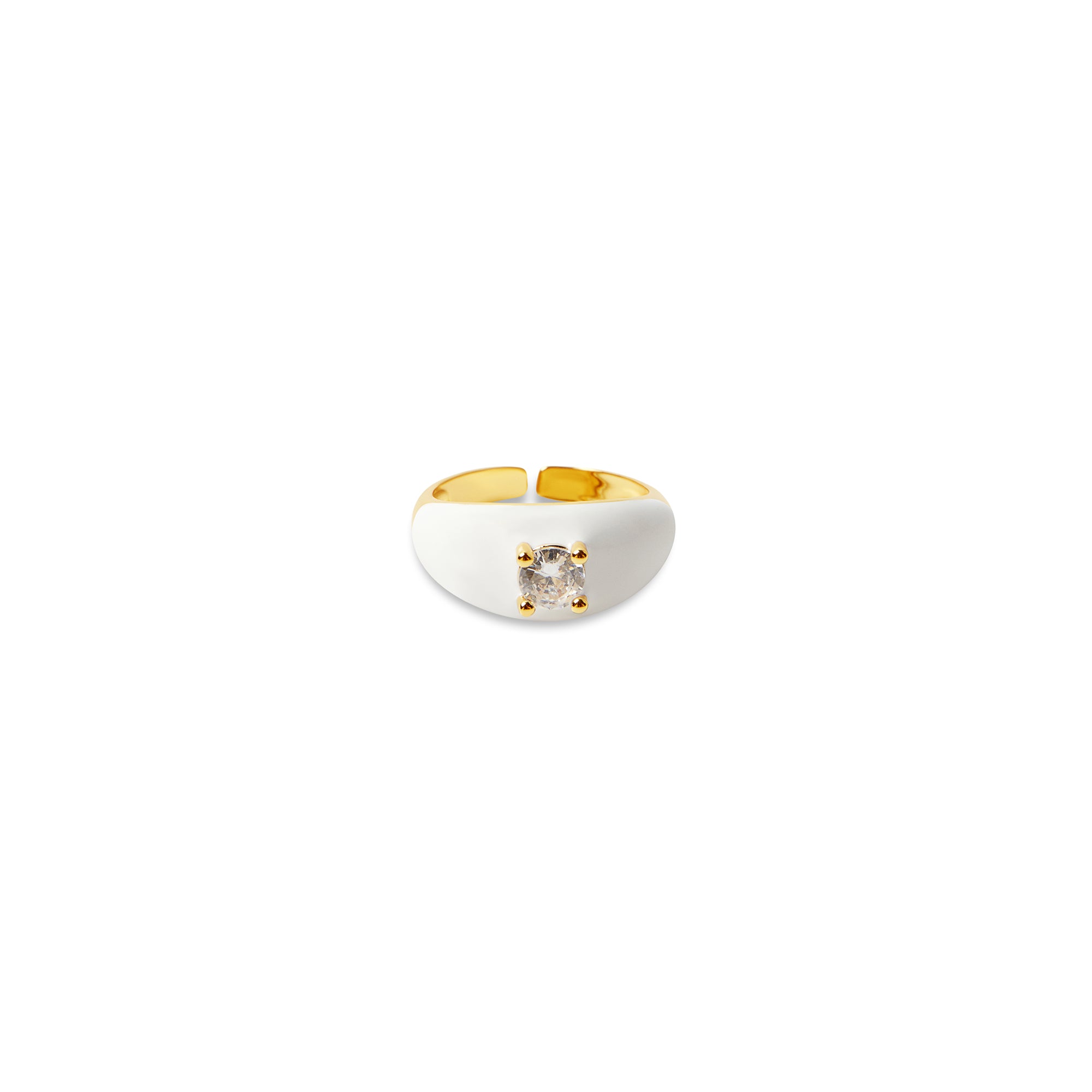 THE ENAMEL CZ RING