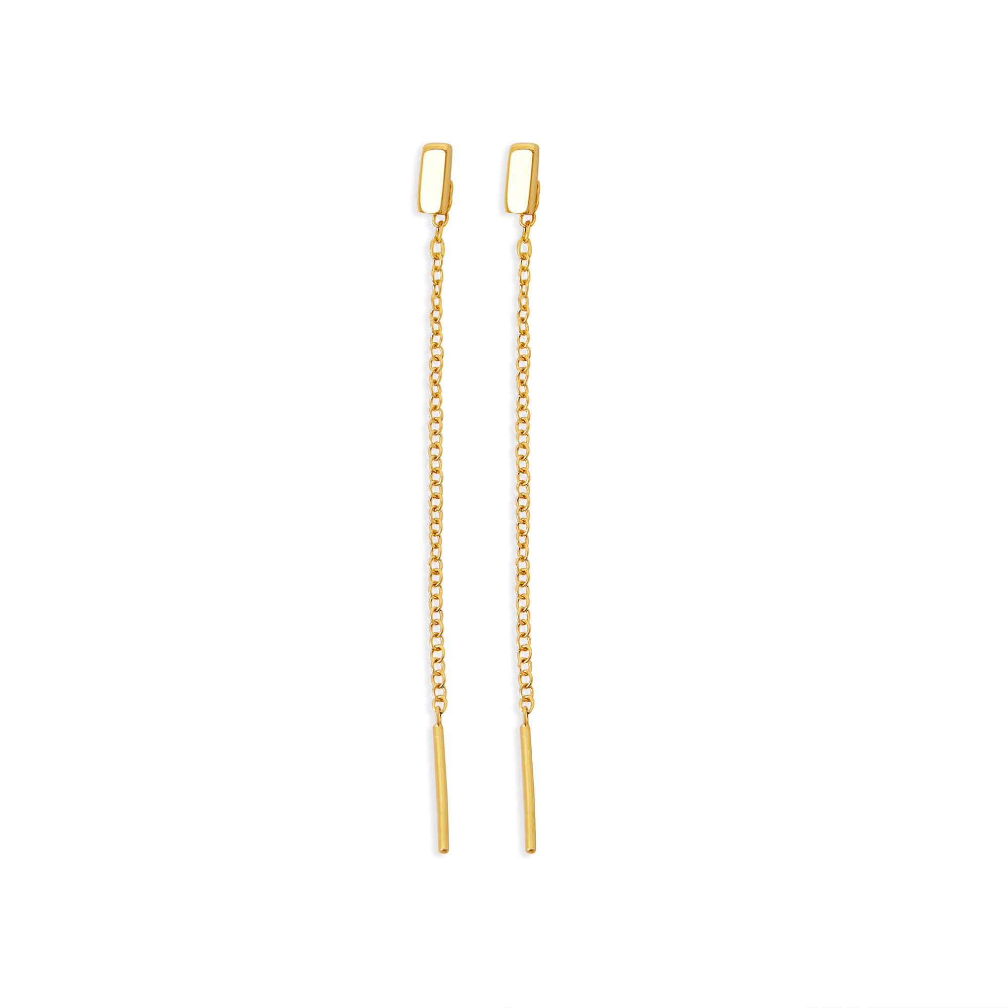 THE ANNA BAR THREADER EARRING