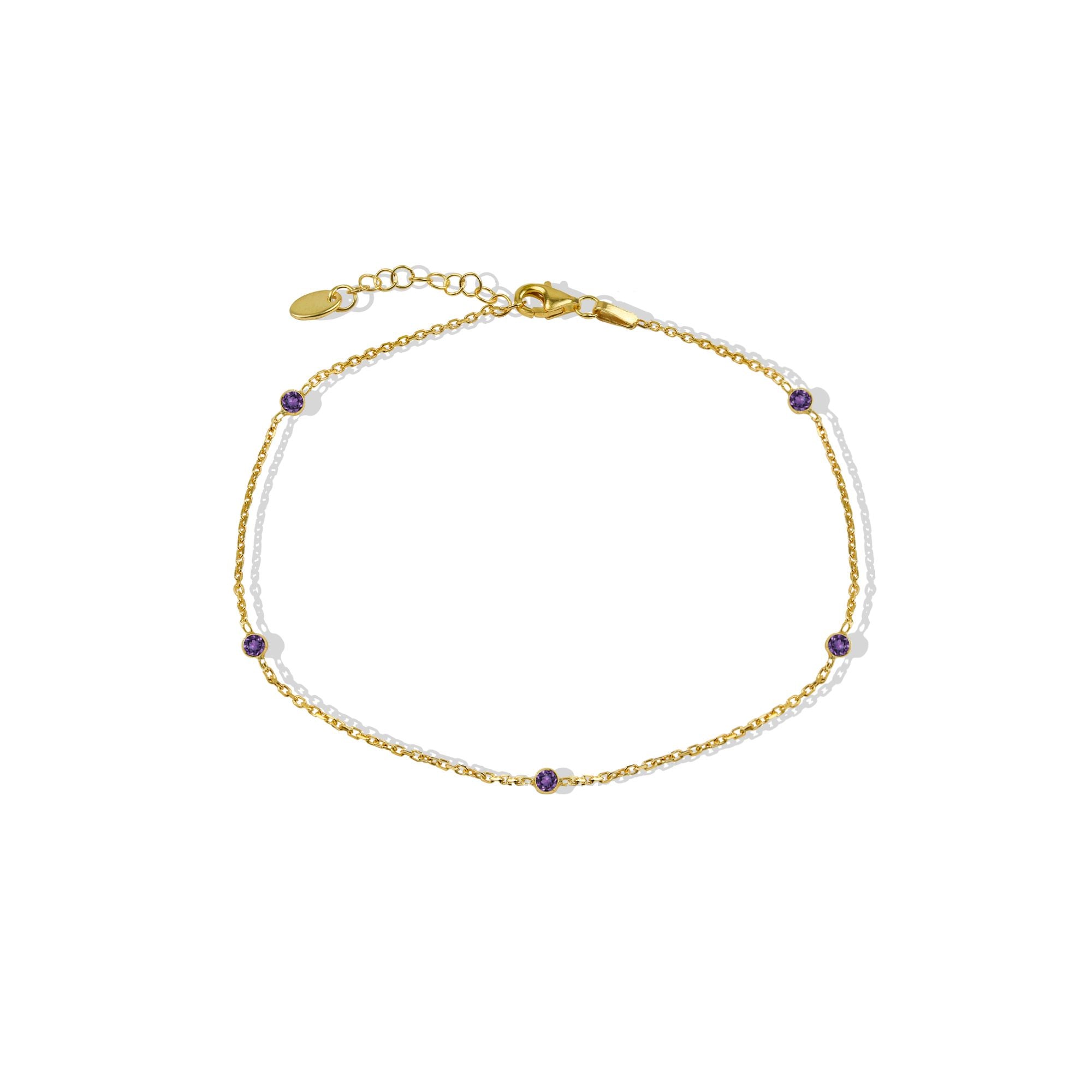 THE ESSENTIAL CZ CIRCLE ANKLET