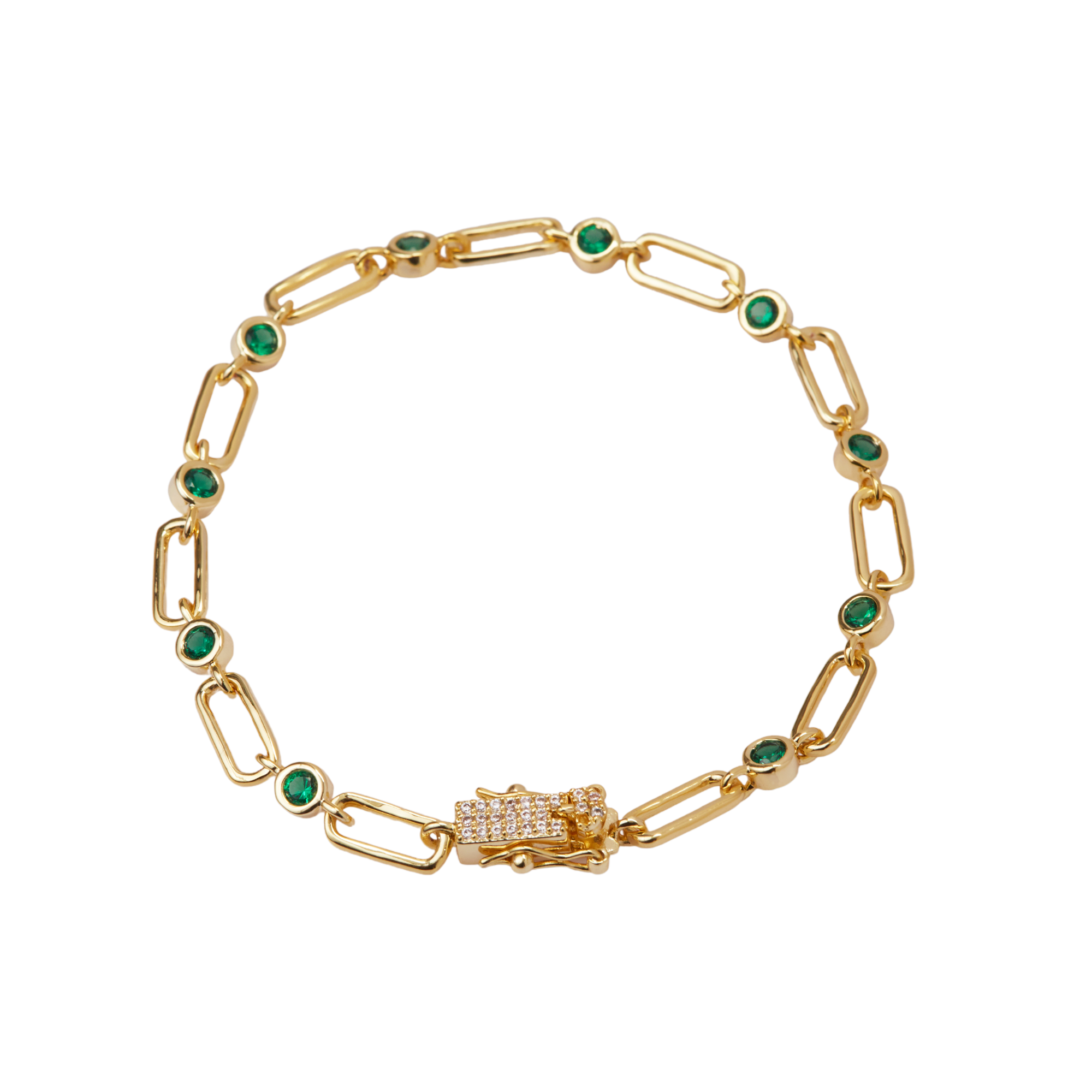 THE CZ CLIP BRACELET