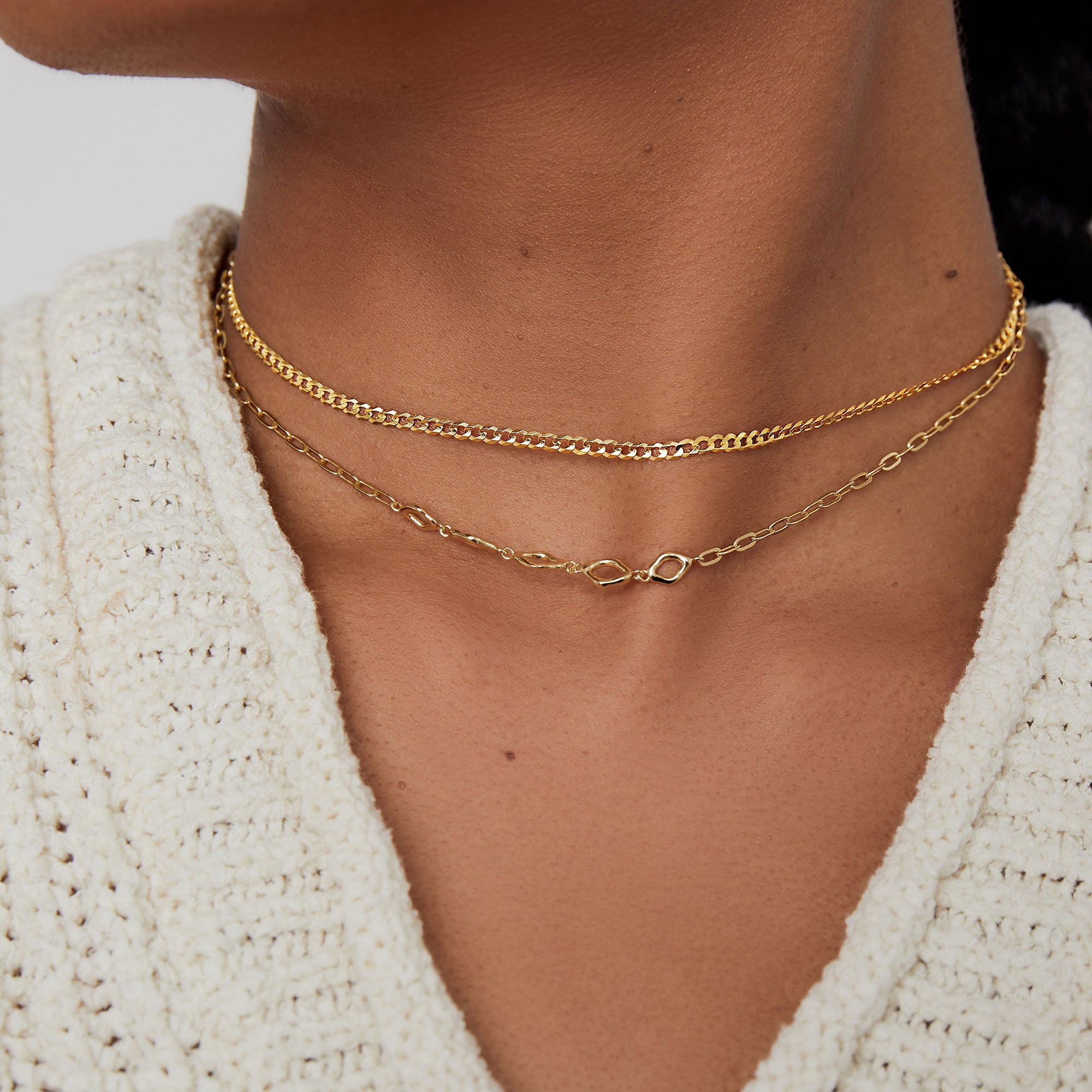 THE OPEN STATION LINK NECKLACE