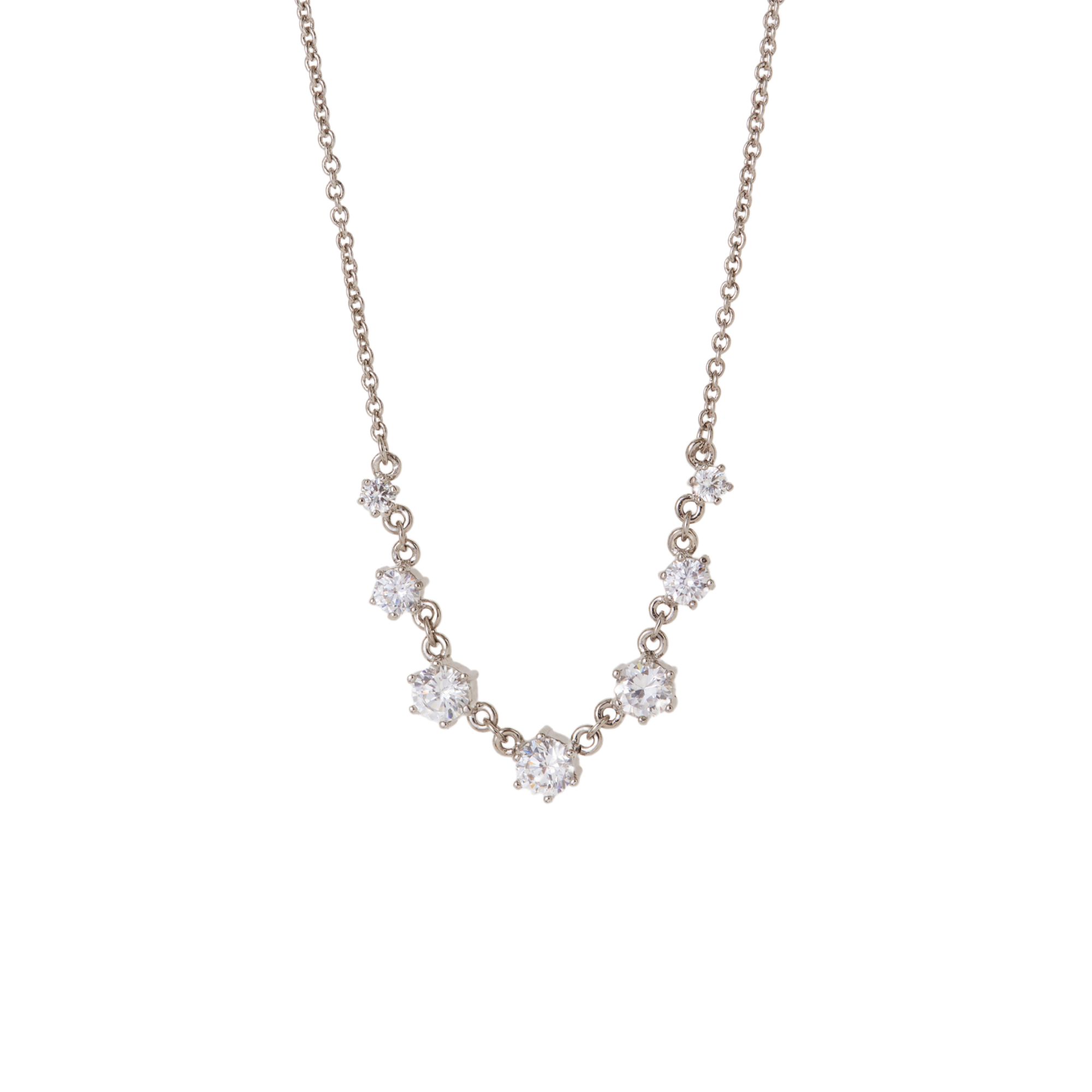 THE CZ ROSE NECKLACE