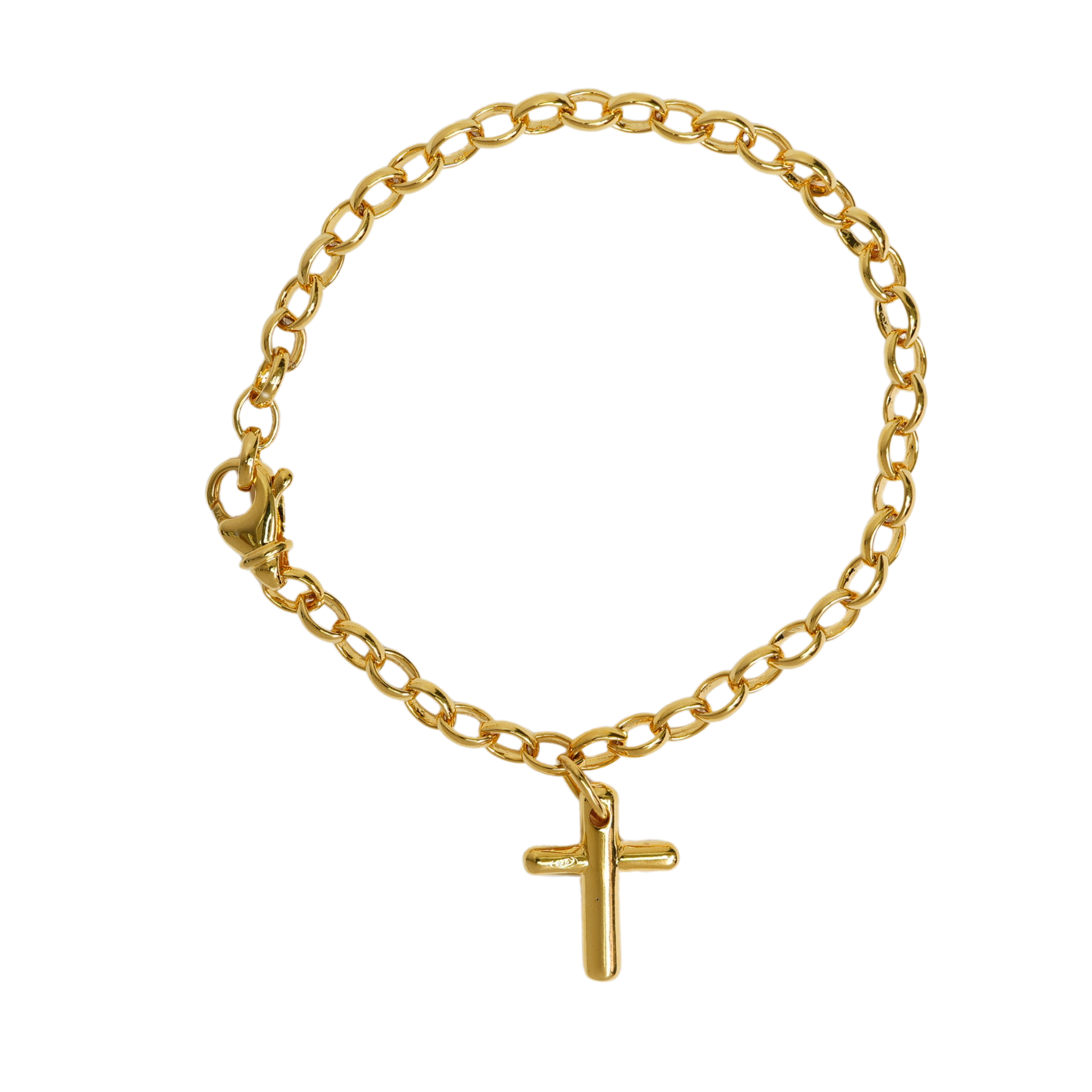 THE CROSS CHARM BRACELET