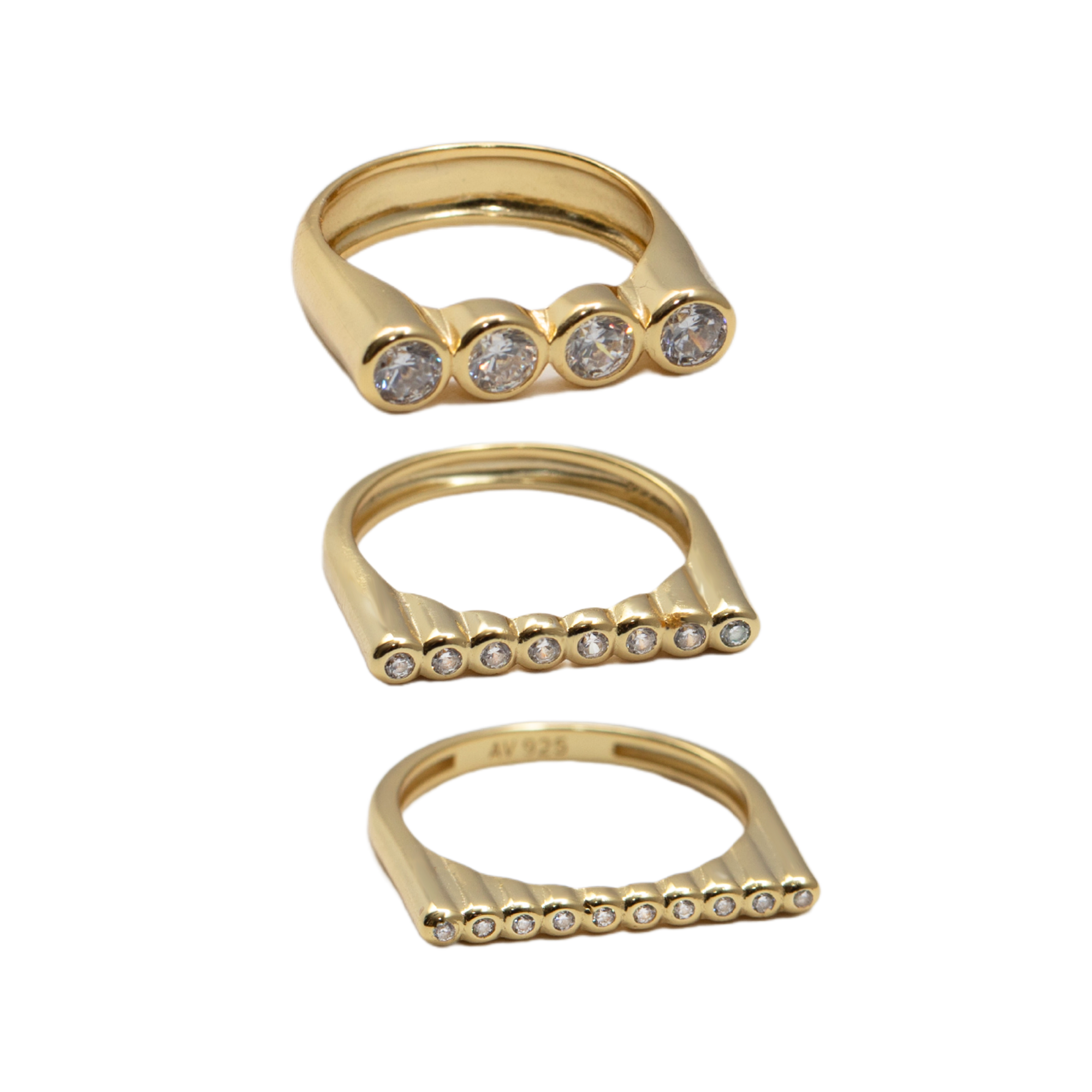 THE GEMMA RING STACK