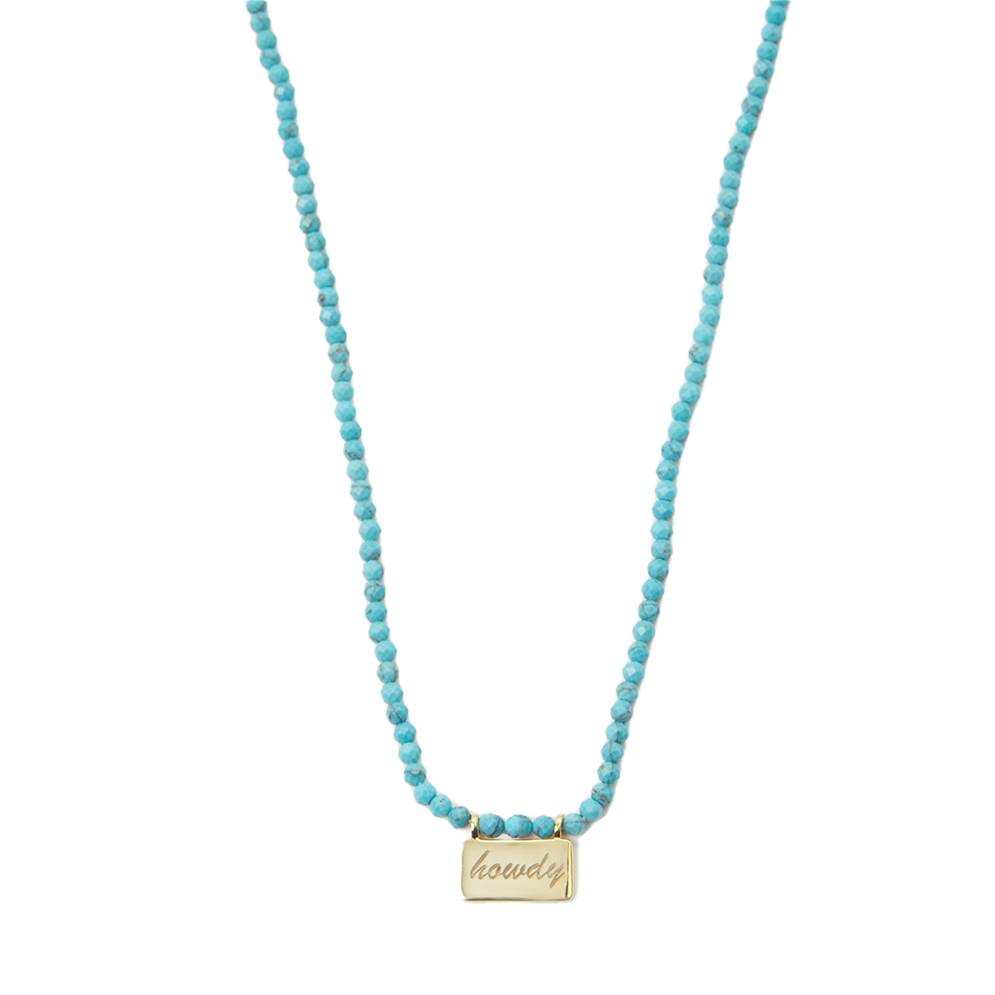 THE TURQUOISE HOWDY NECKLACE