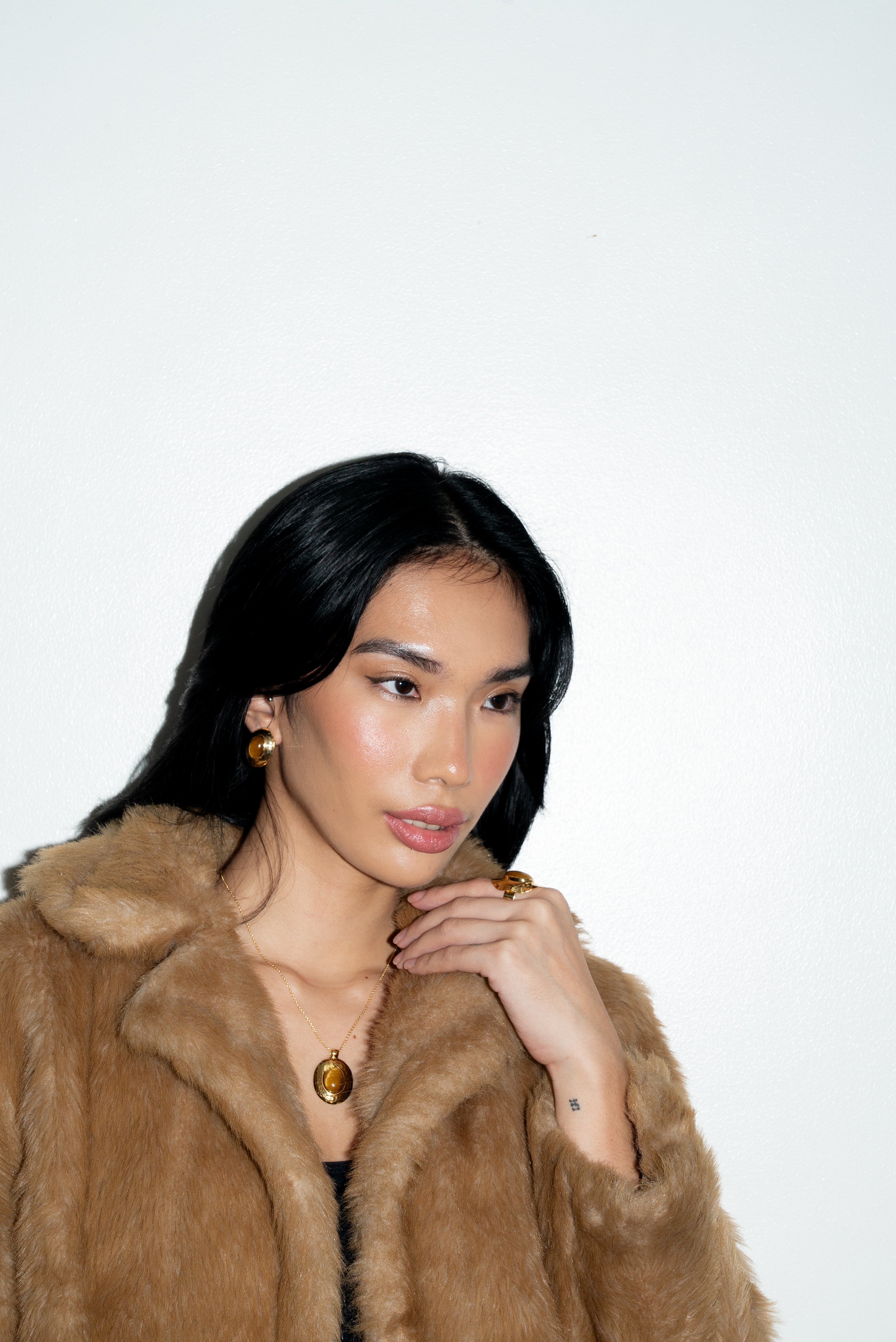 TERRA NECKLACE — TIGER'S EYE