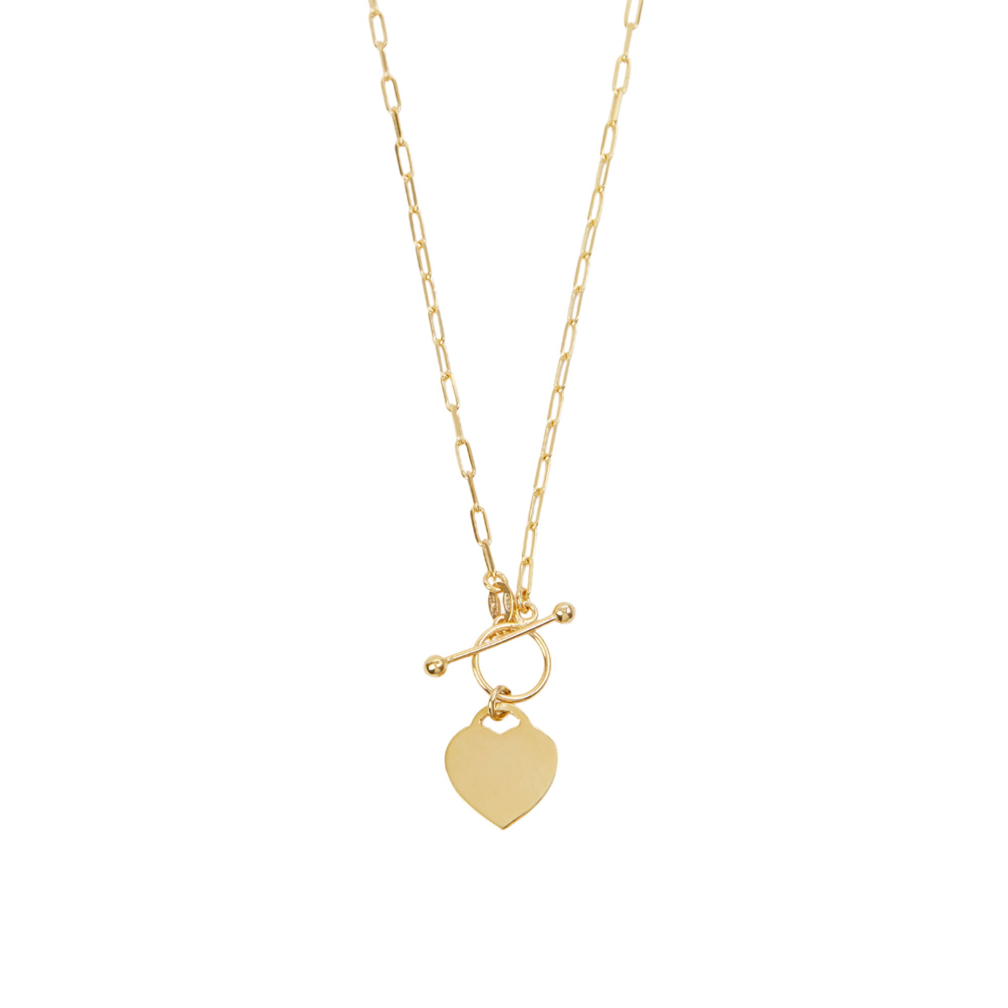 THE HEART TOGGLE NECKLACE
