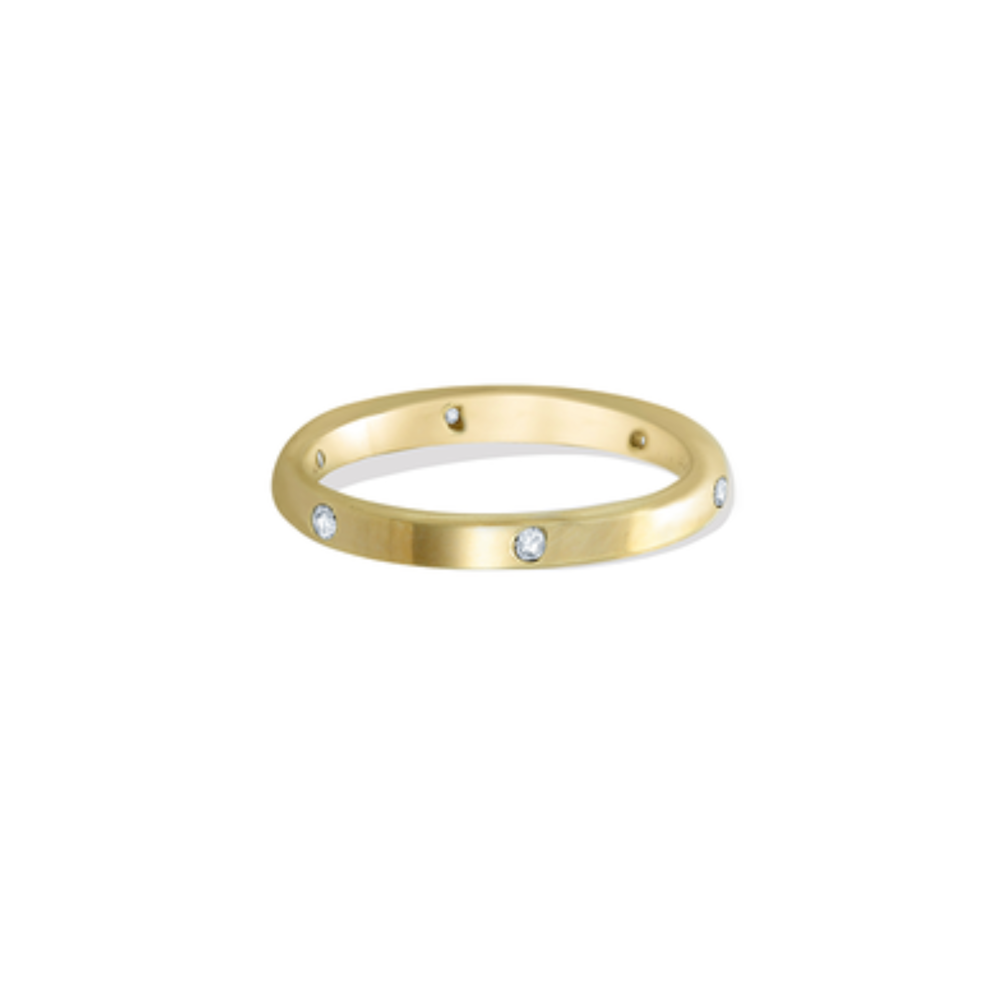 SOLID CZ INFINITY BAND