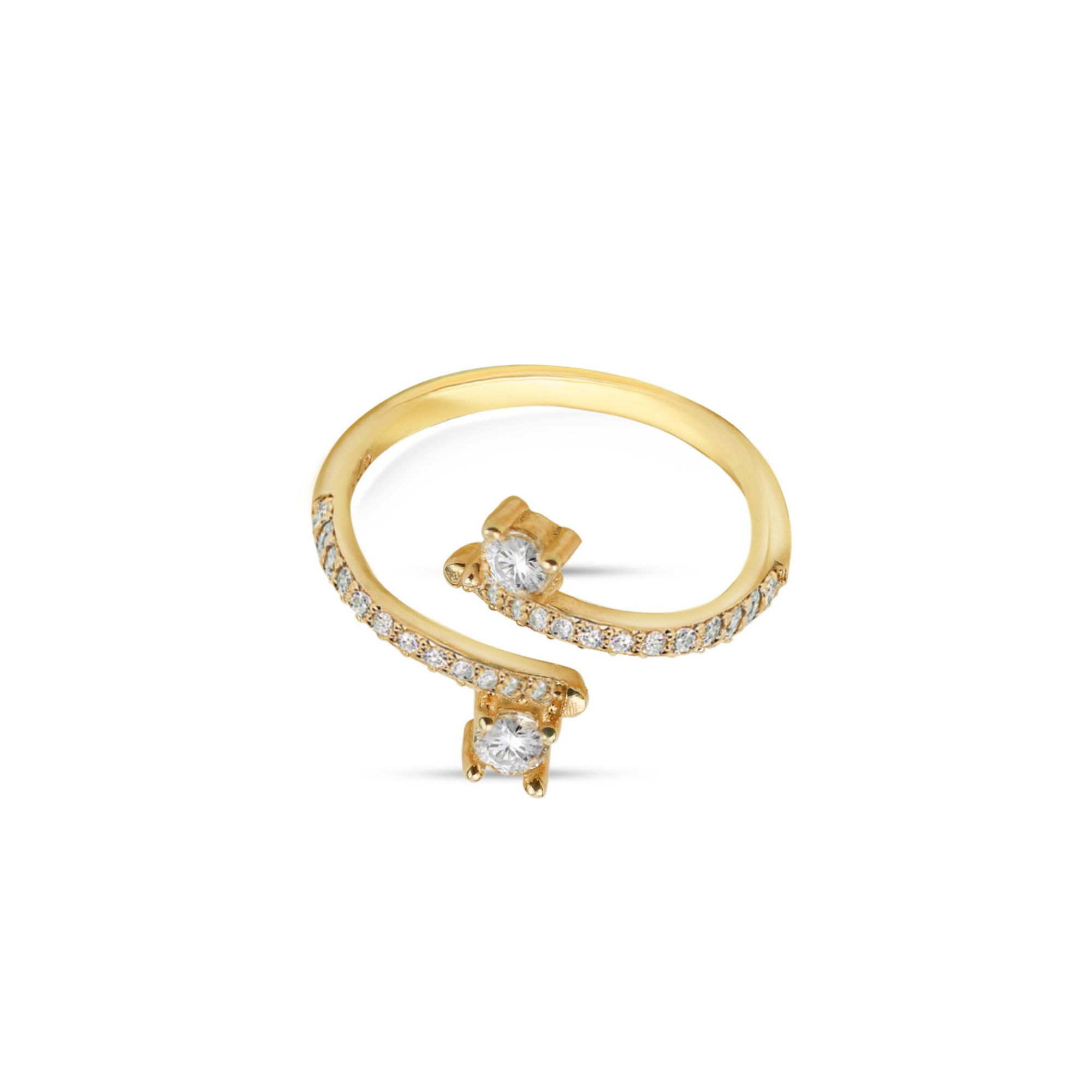 THE ESSENTIAL WRAP CZ RING