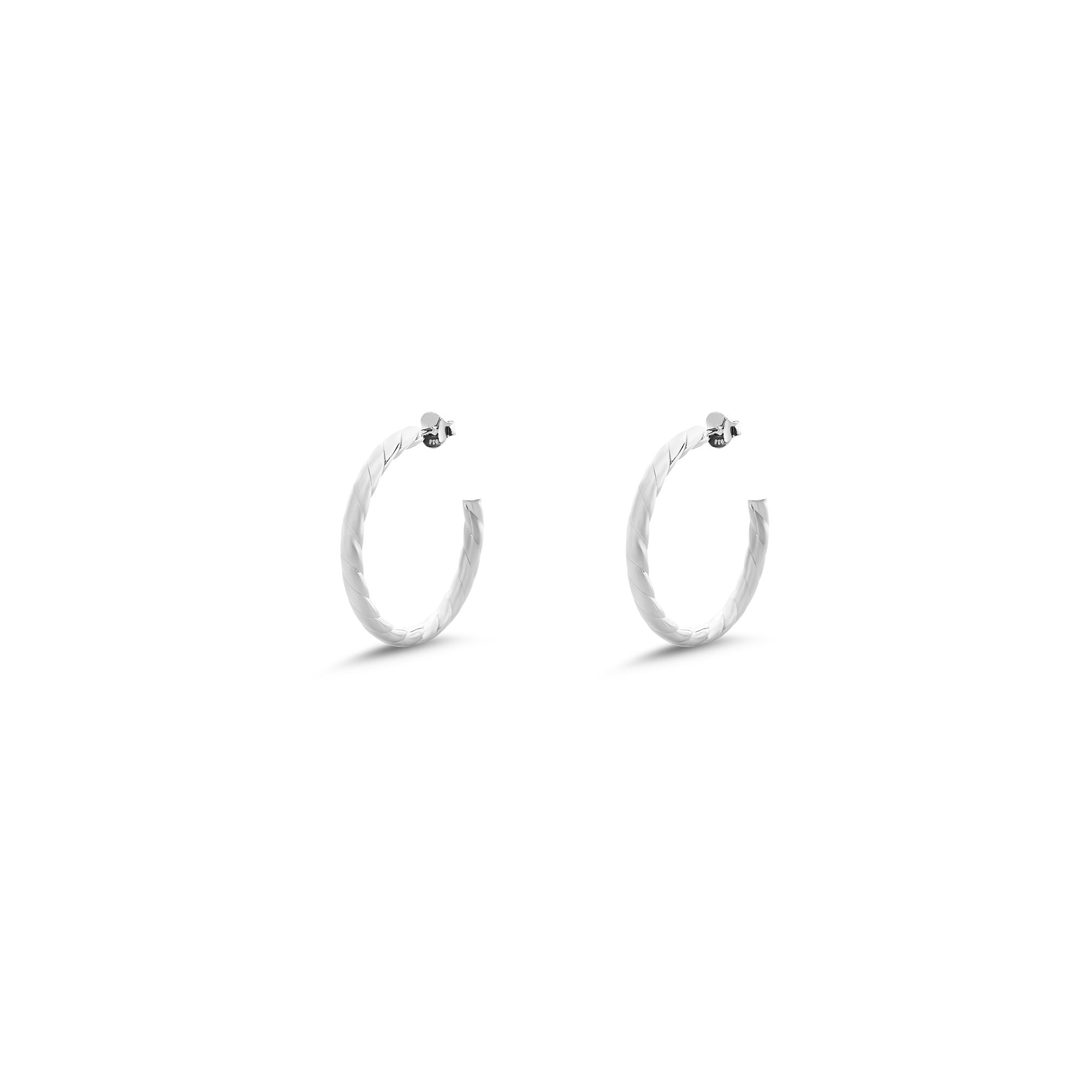 THE TWISTED HOOP EARRING