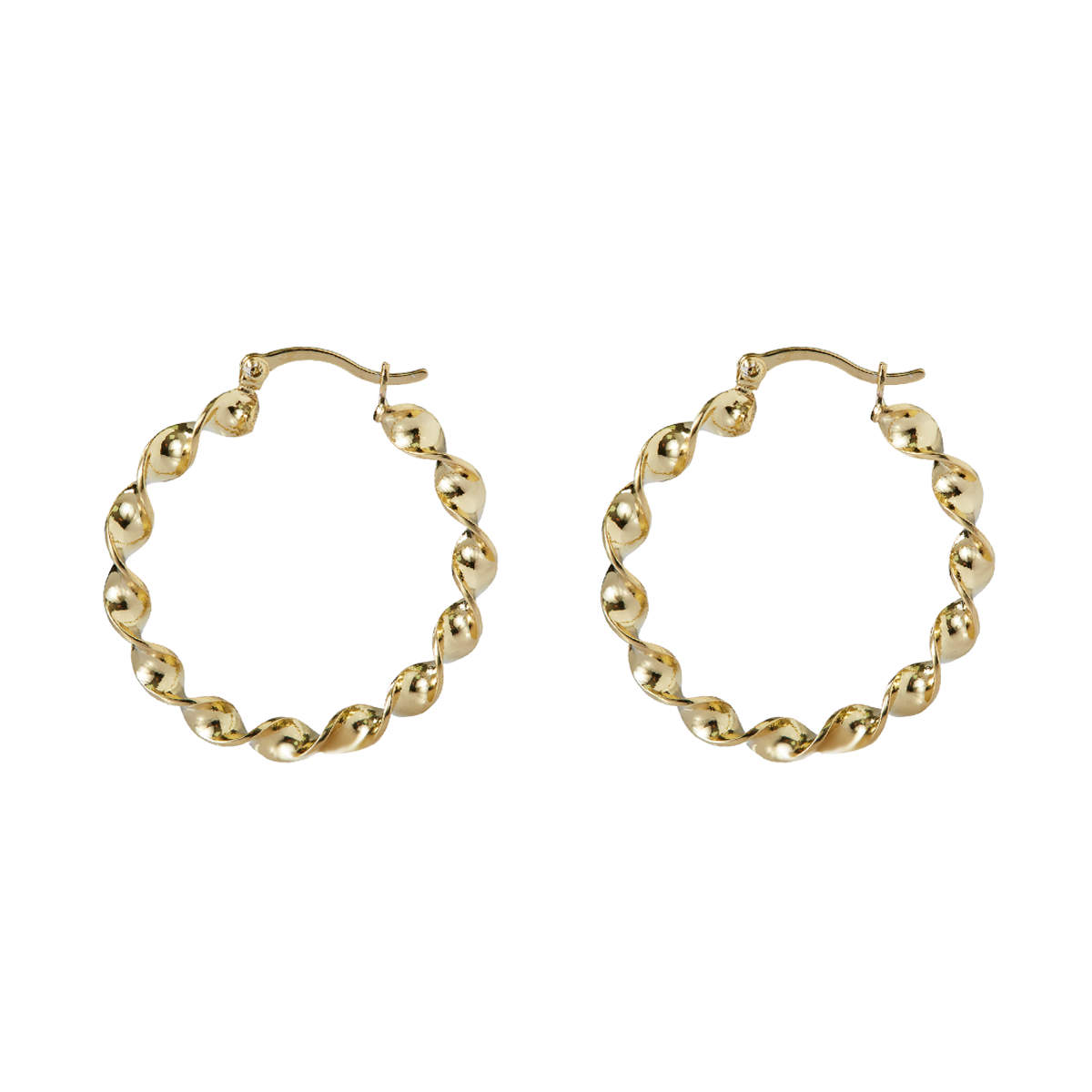 THE TIDAL TWIST HOOP EARRINGS