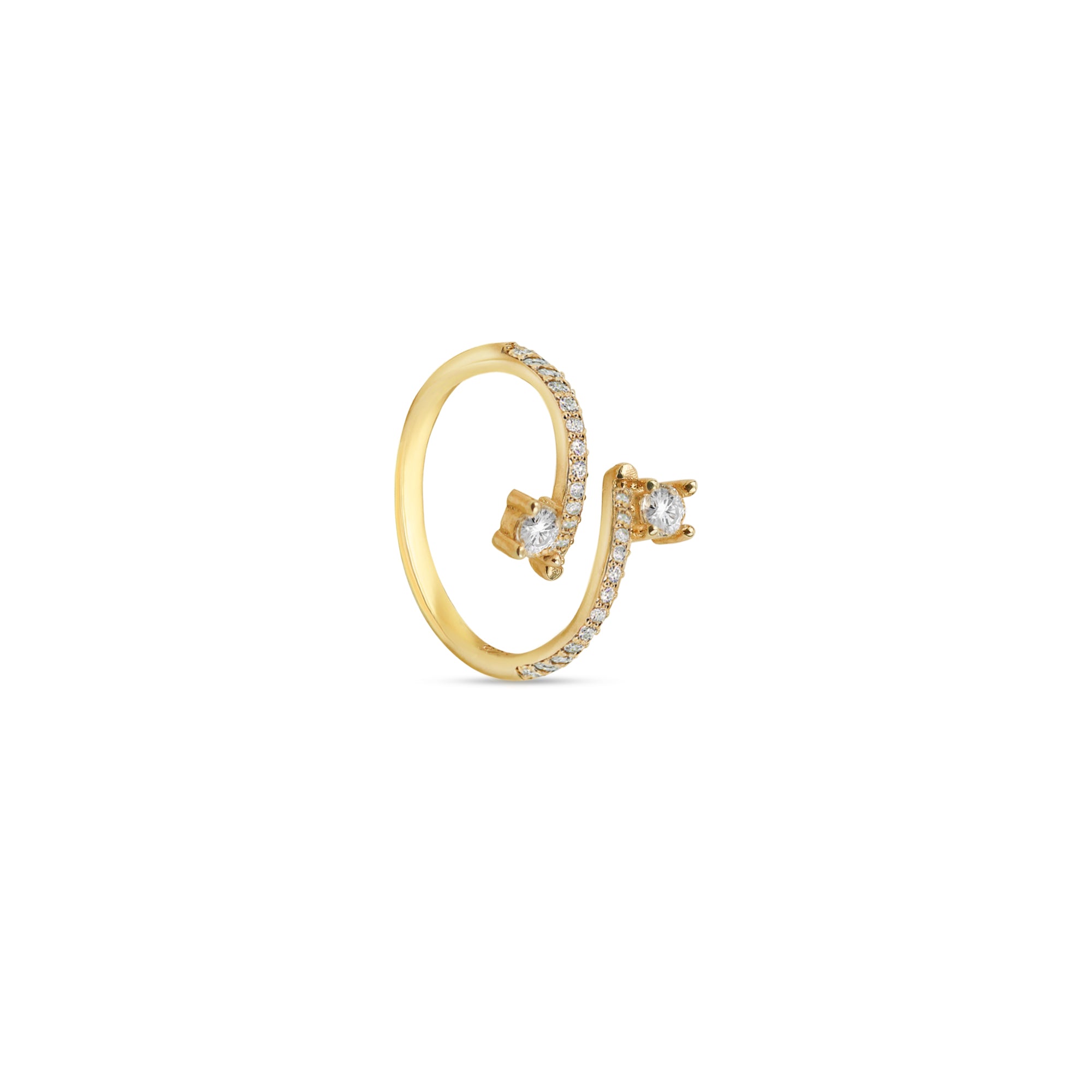 THE ESSENTIAL WRAP CZ RING