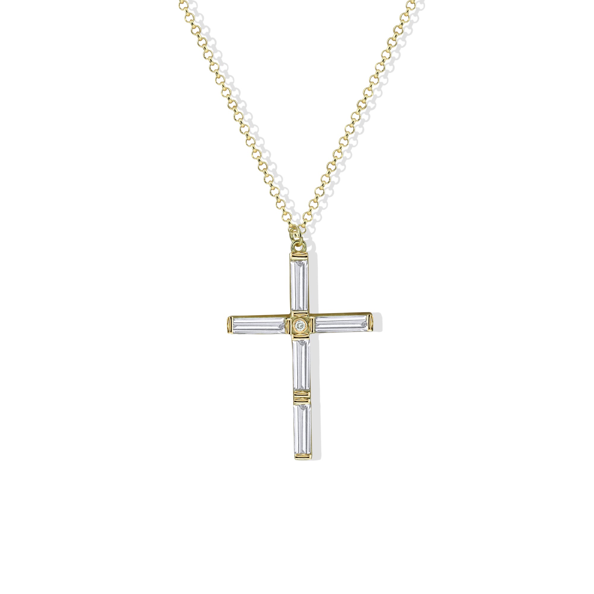 THE CELIA CROSS NECKLACE