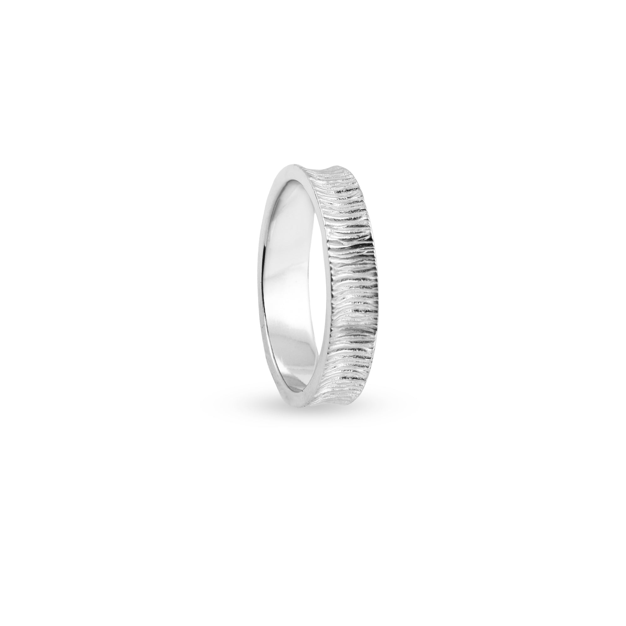 THE TEXTURED BAND RING