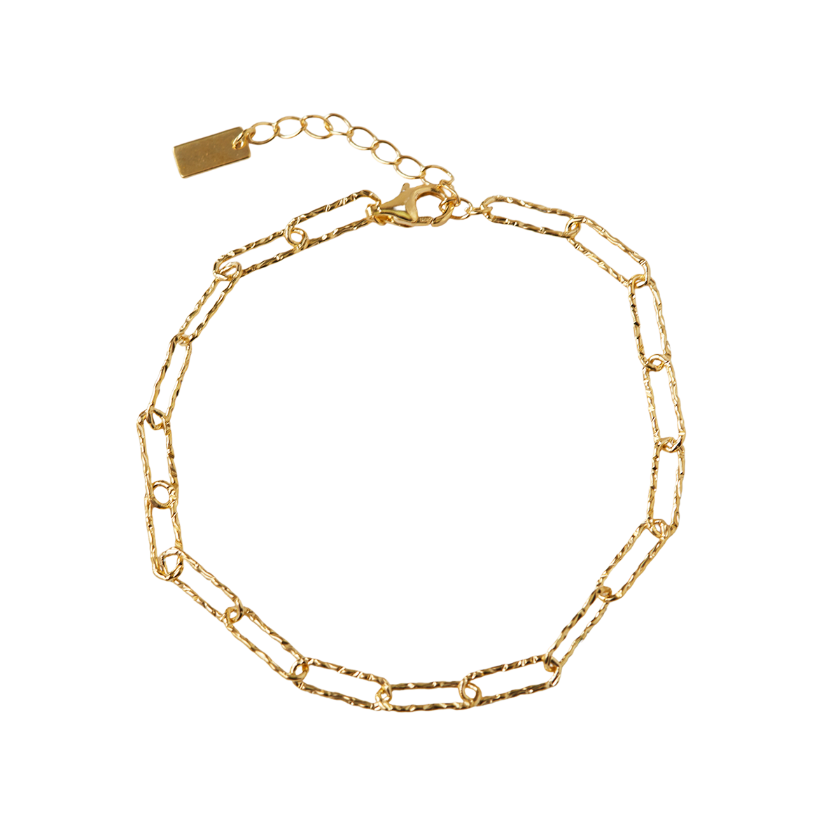 THE MOLTEN CLIP CHAIN BRACELET