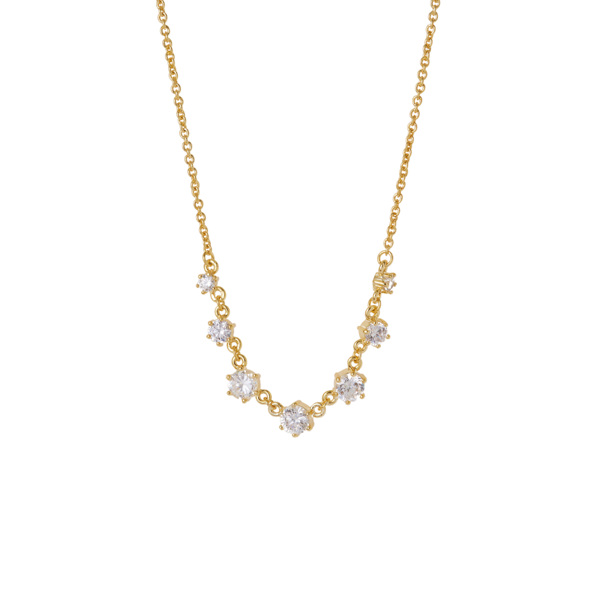 THE CZ ROSE NECKLACE